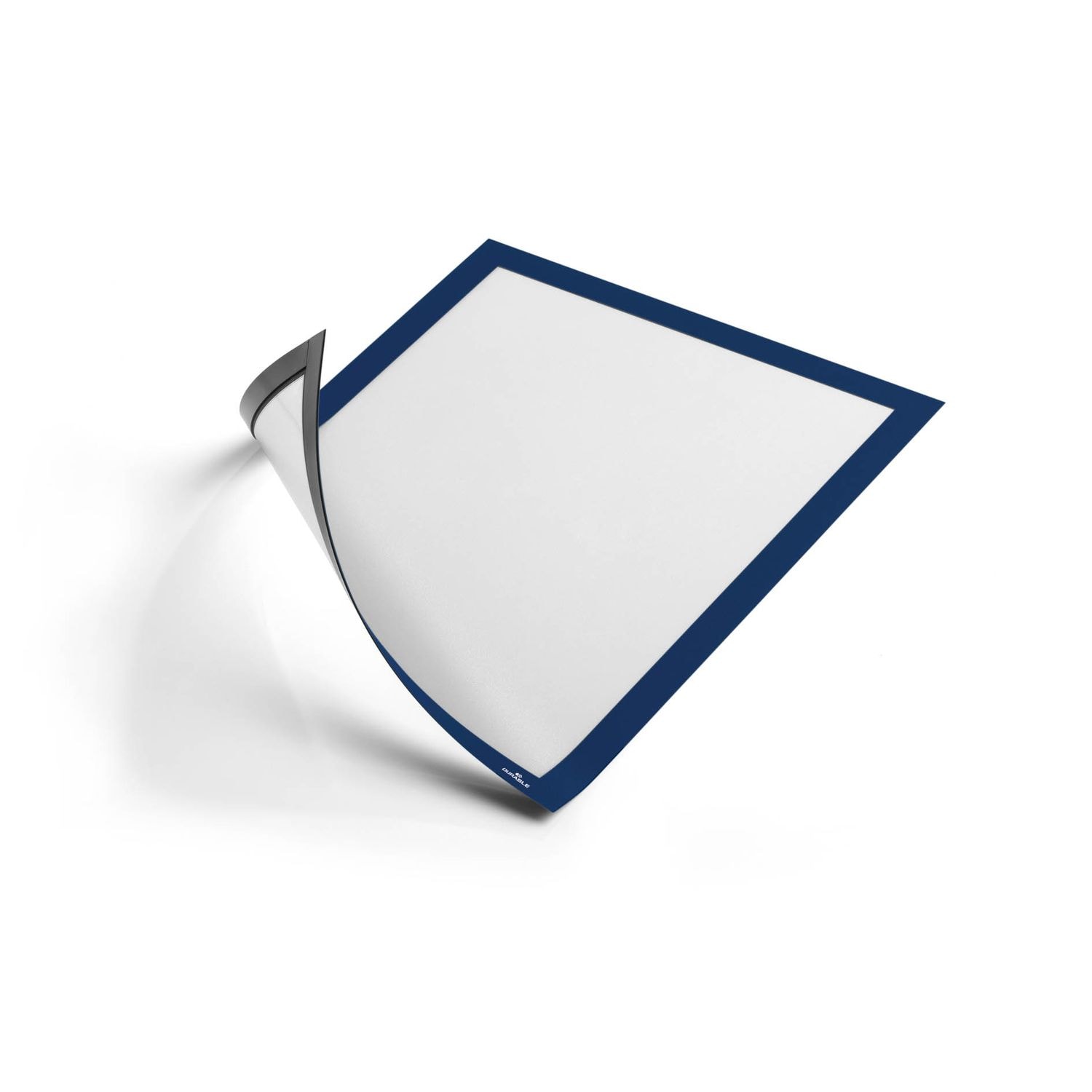 Durable Durable Duraframe Magnetic Display Frame Self Adhesive A4 Dark Blue (Pac