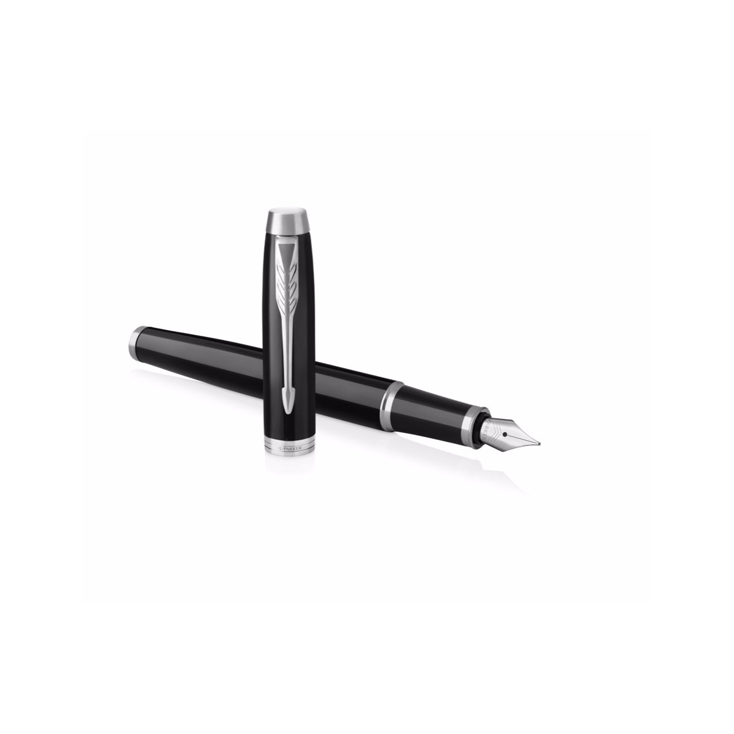 Parker Parker IM Fountain Pen Black Barrel Blue Ink Gift Box