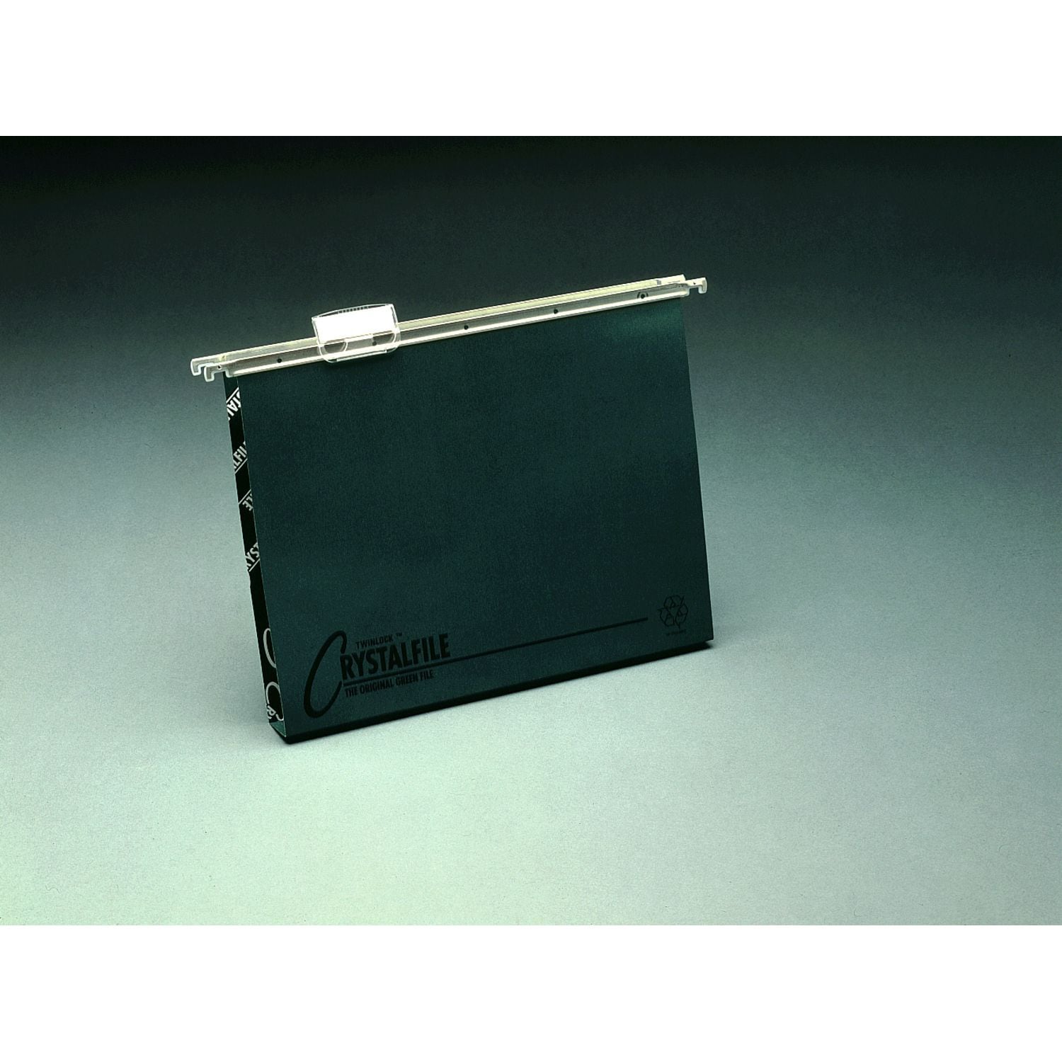 Rexel Rexel Crystalfile Classic Foolscap Suspension File Manilla 30mm Green (Pac
