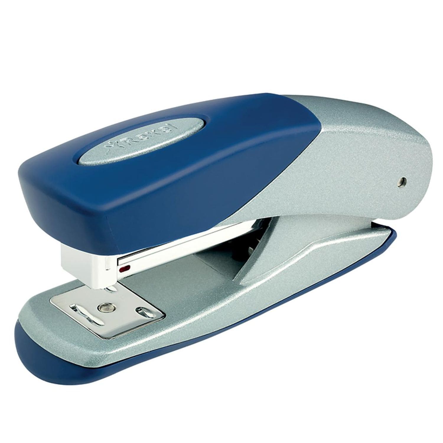 Rexel Rexel Matador Half Strip Stapler 25 Sheet Silver/Blue 2100951