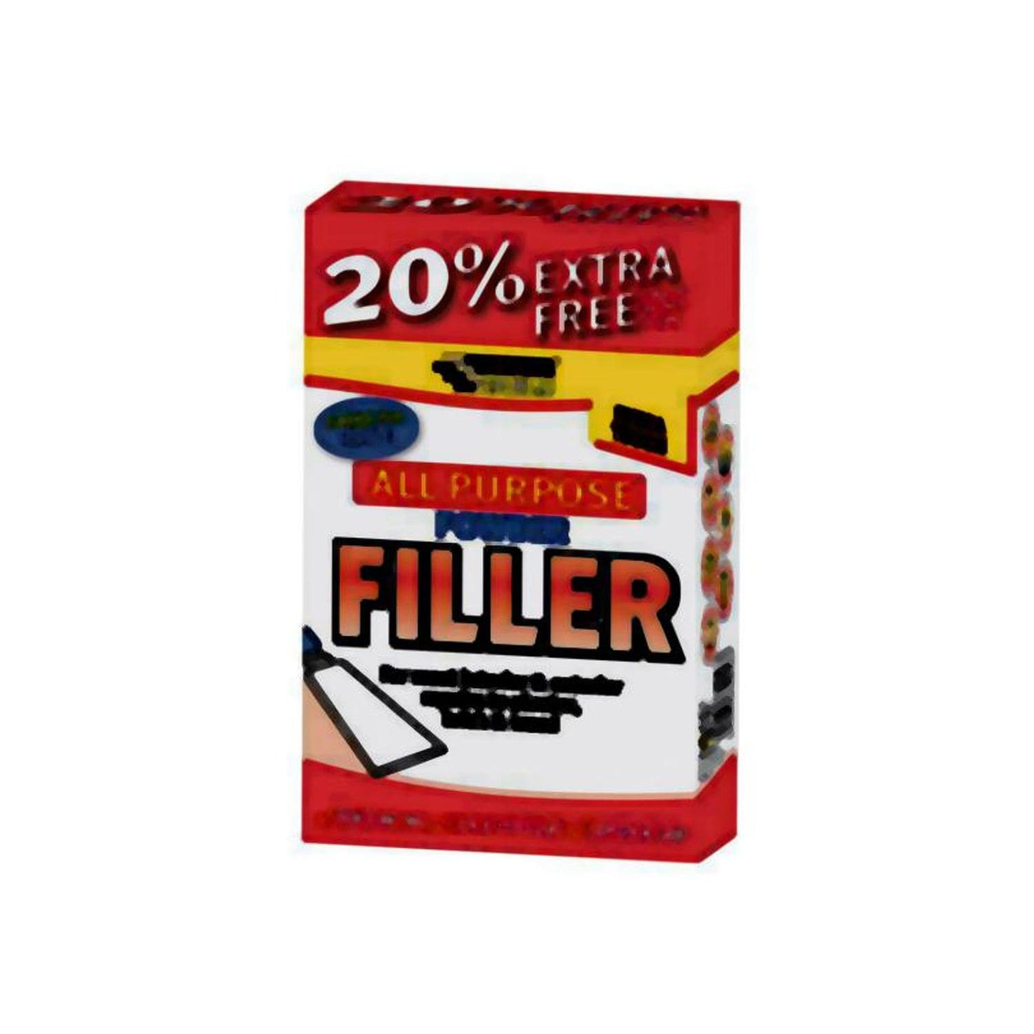 Everbuild All Purpose Powder Filler 450g + 30% Free EVBFILL450