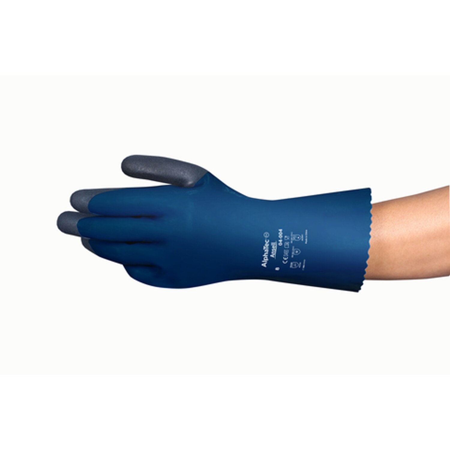 Ansell 04-004 Size 8, 0 Chemical Protection Gloves- you get 72