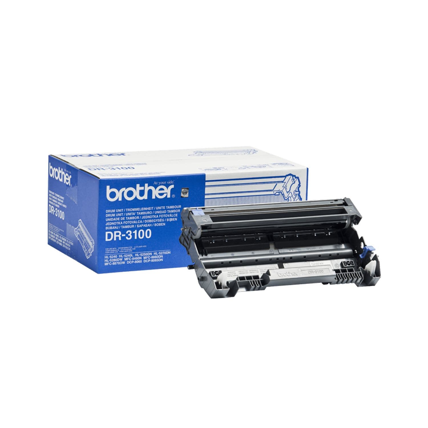 Brother Dr-3100 - Original - Drum Kit - For Dcp-8060, 8065, Hl-5240, 5250, 5270,