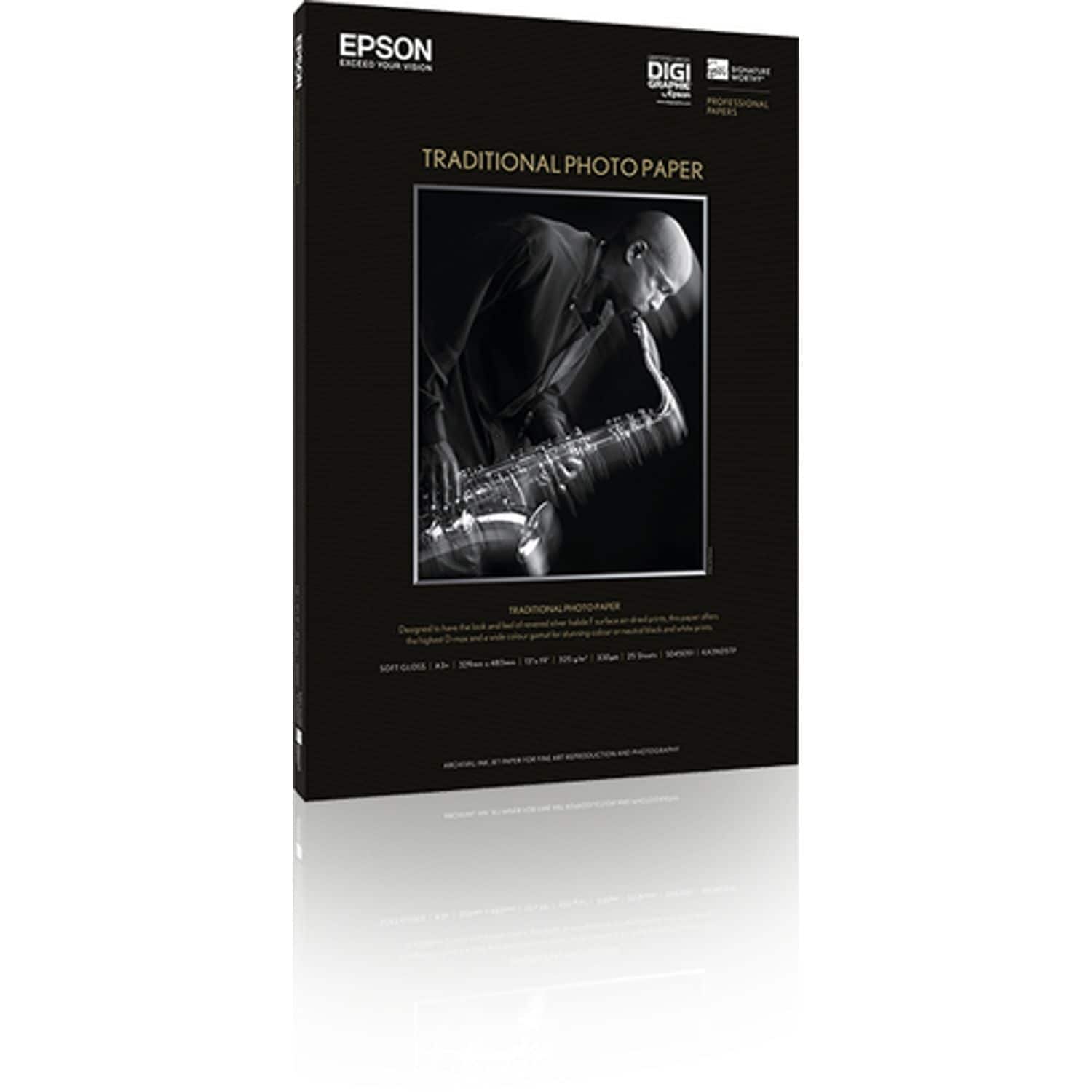 Epson Media, Sheet Paper, Traditional Photo Paper, Graphic Arts - Photographic P