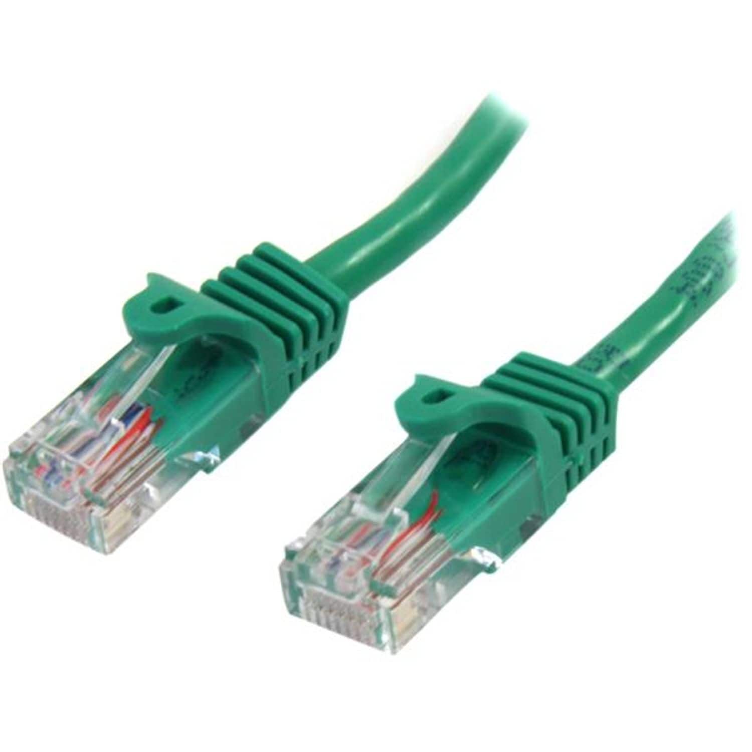 StarTech 0.5m Green Snagless Cat5e Patch Cable- you get 85