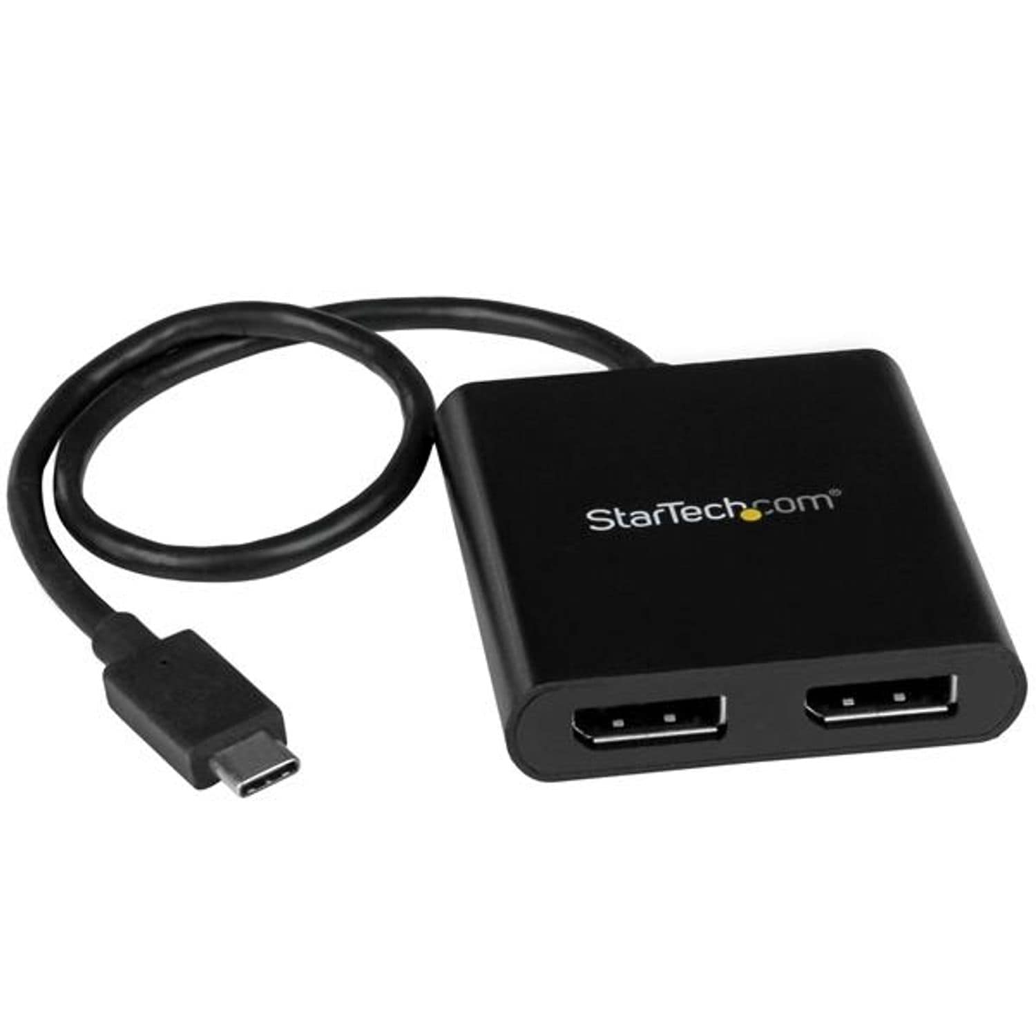 StarTech MST Hub USB C to 2 Port DisplayPort- you get 3