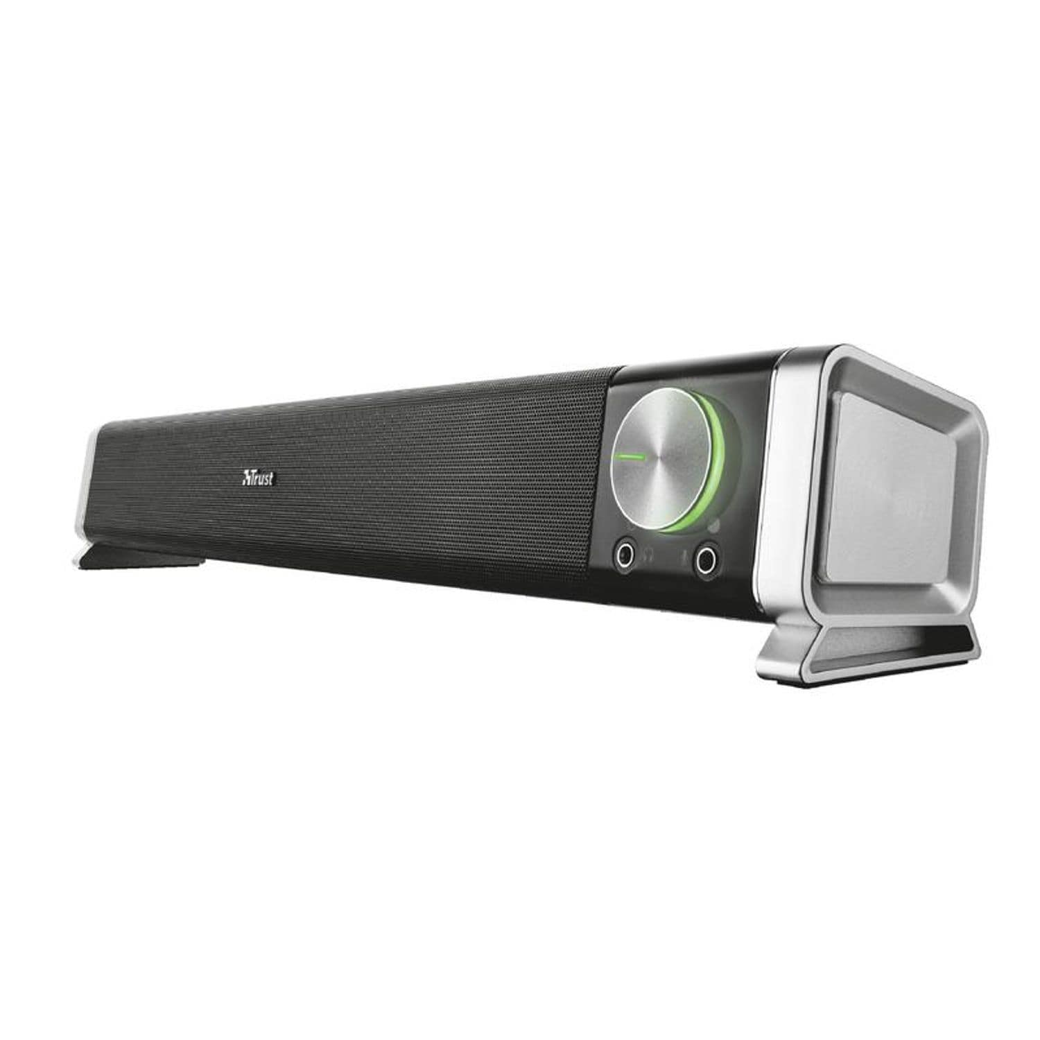 Trust Asto Soundbar Speaker for PC and TV 12W Power Rich Stereo Sound Headphone