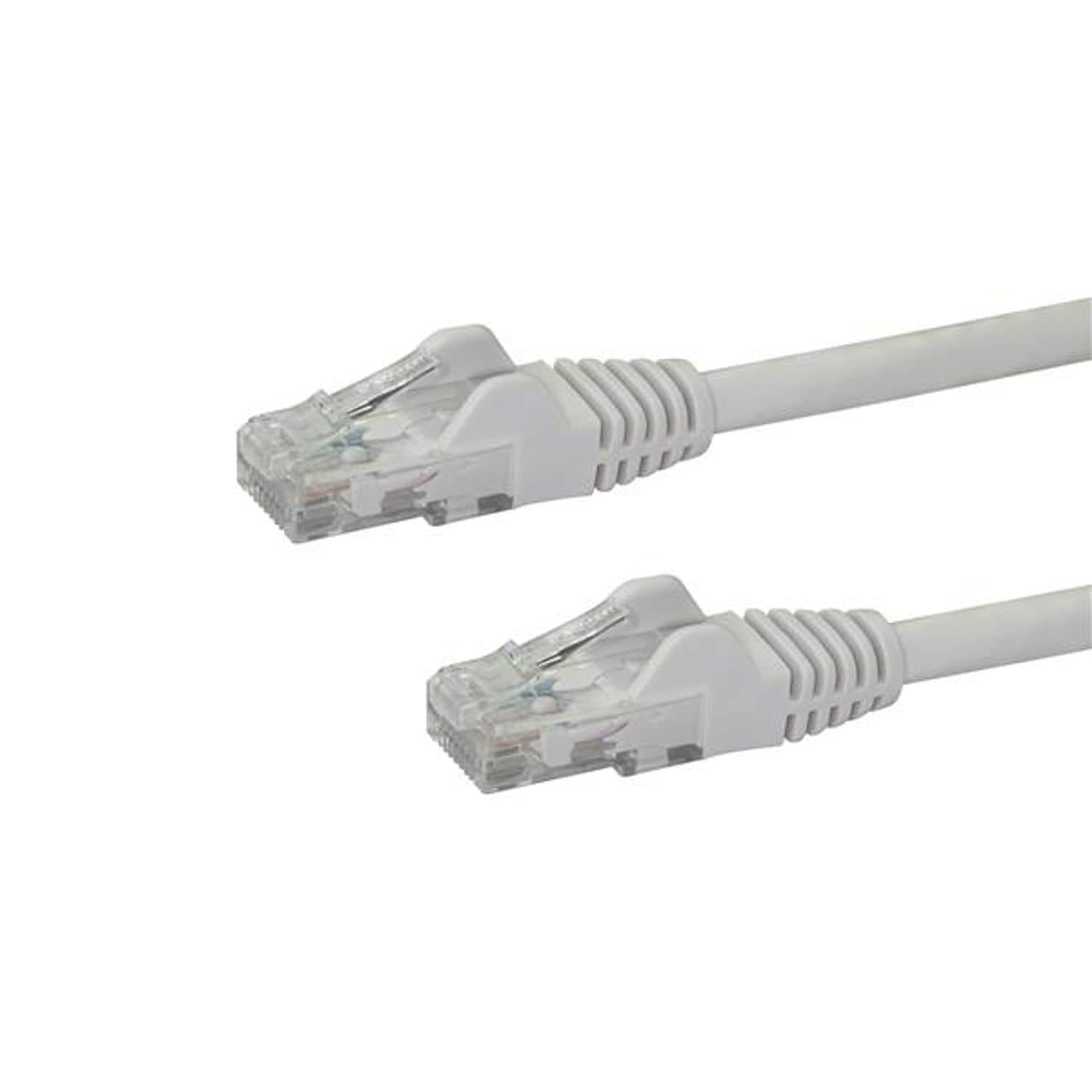 StarTech 0.5m White Snagless Cat6 Patch Cable