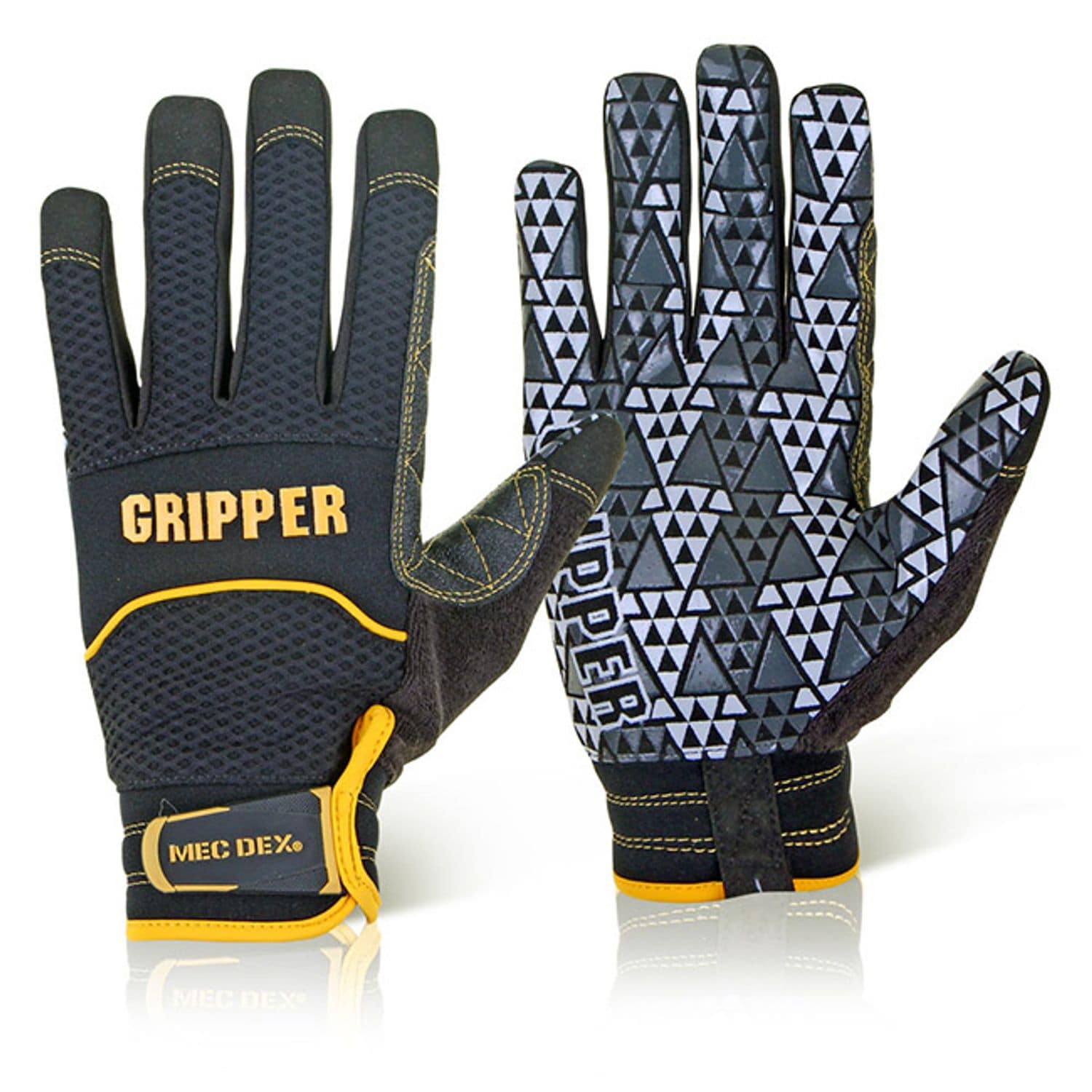 Mec Dex Rough Gripper Mechanics Glove Lge