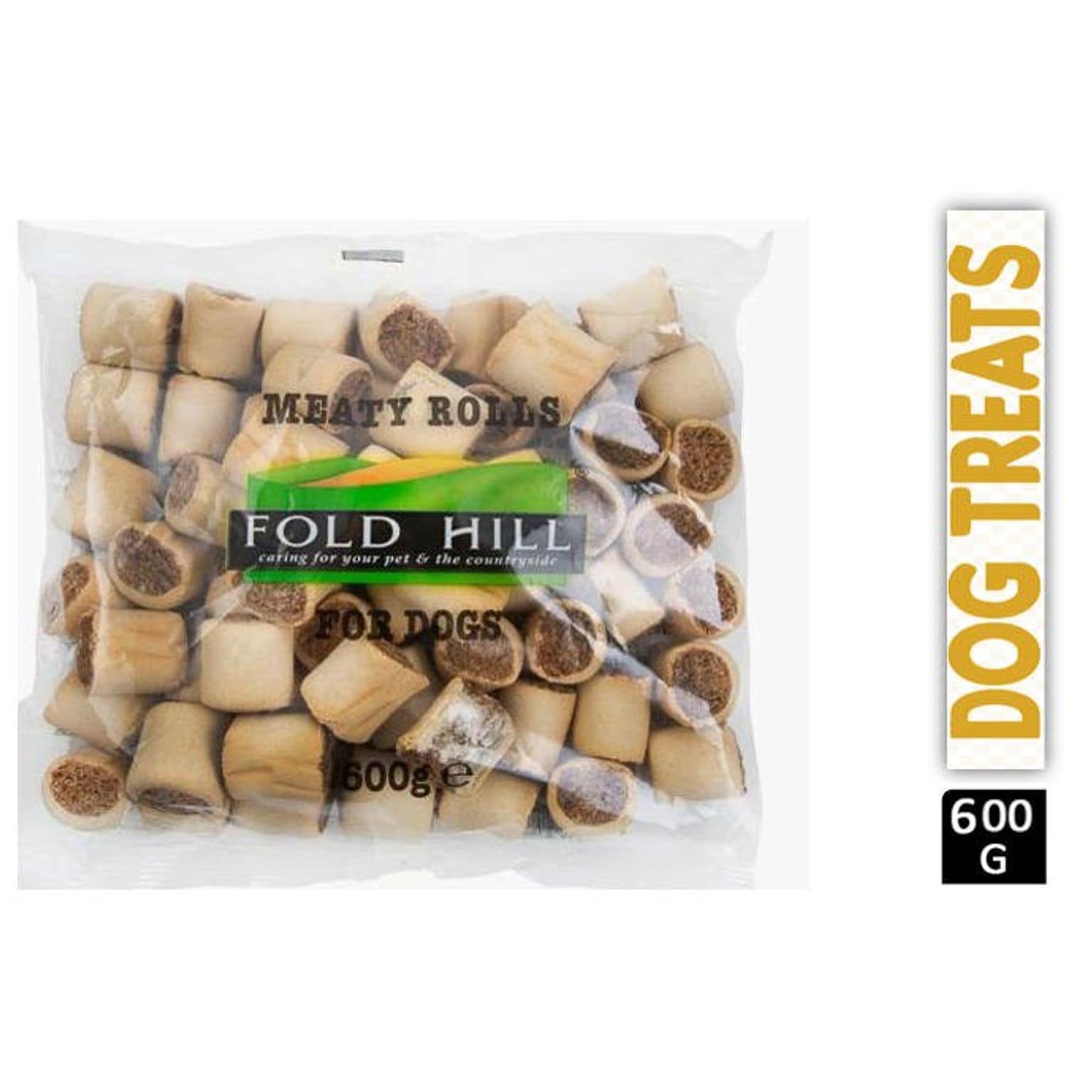 Fold Hill Meaty Rolls For Dogs 600g