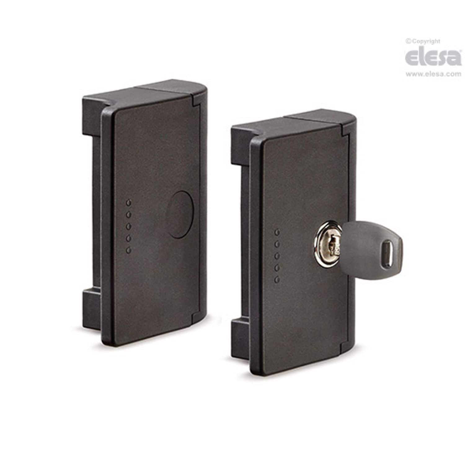 ELESA Door lock handle-ESC.90-FM-K-180-F