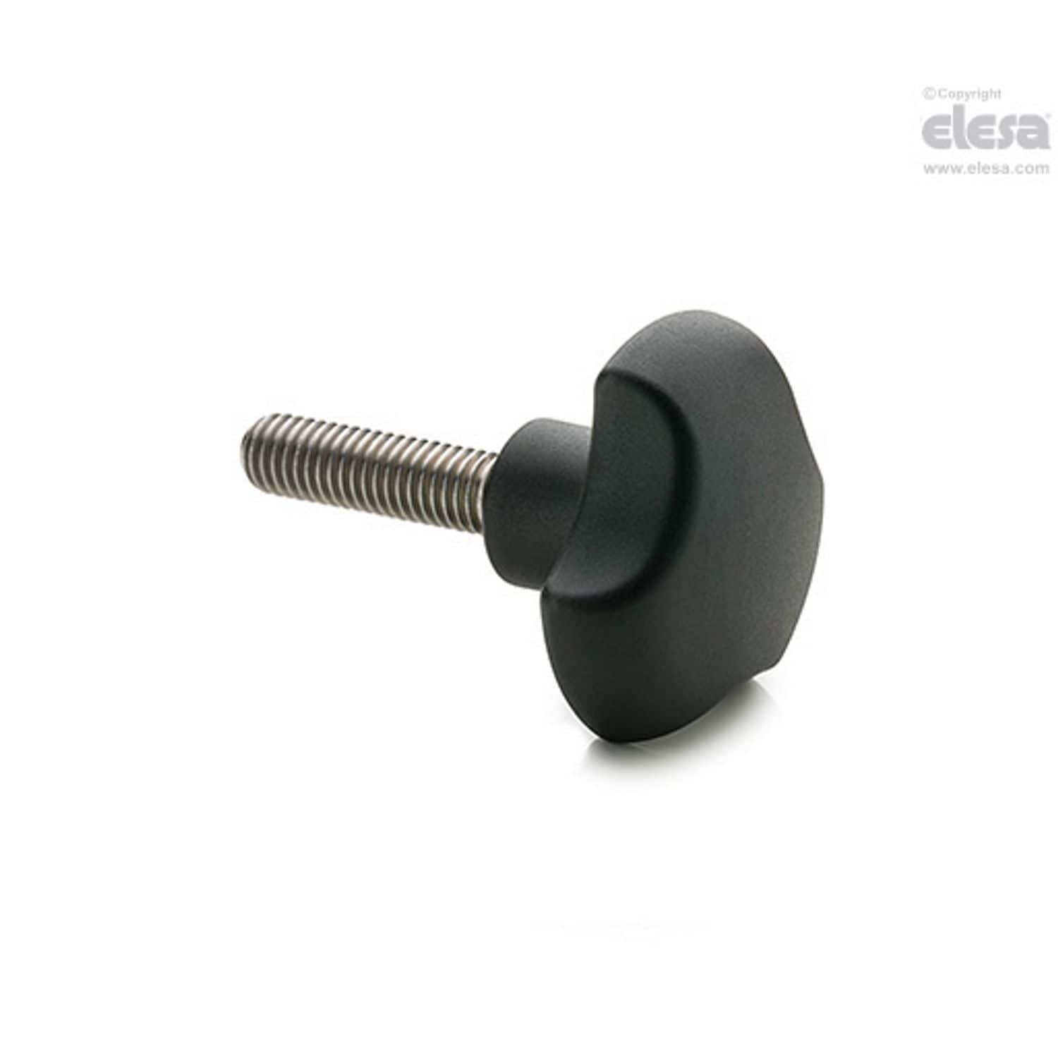 ELESA Solid knob-VTT.50-SST-p-M8x16