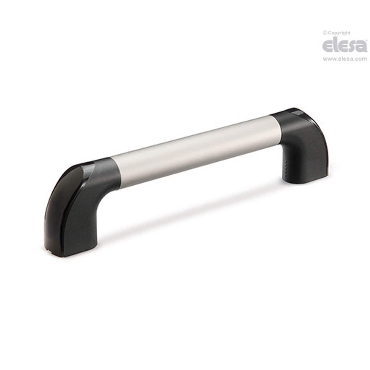 ELESA ETH Tubular handles Technopolymer and aluminium Anodised aluminium tube ET