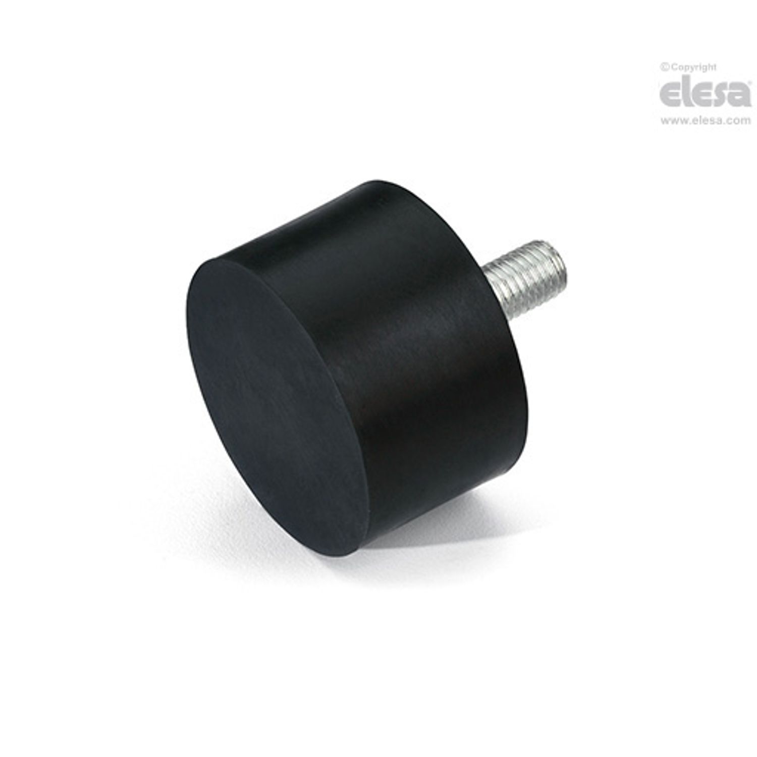 ELESA Rubber buffer-DVA.4-20-20-M6-18-40