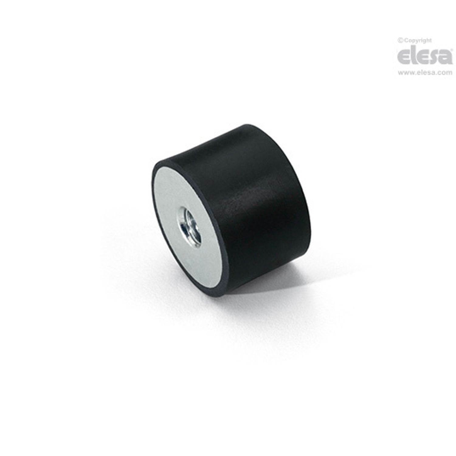 ELESA Rubber buffer-DVA.5-75-50-SST-M12-55