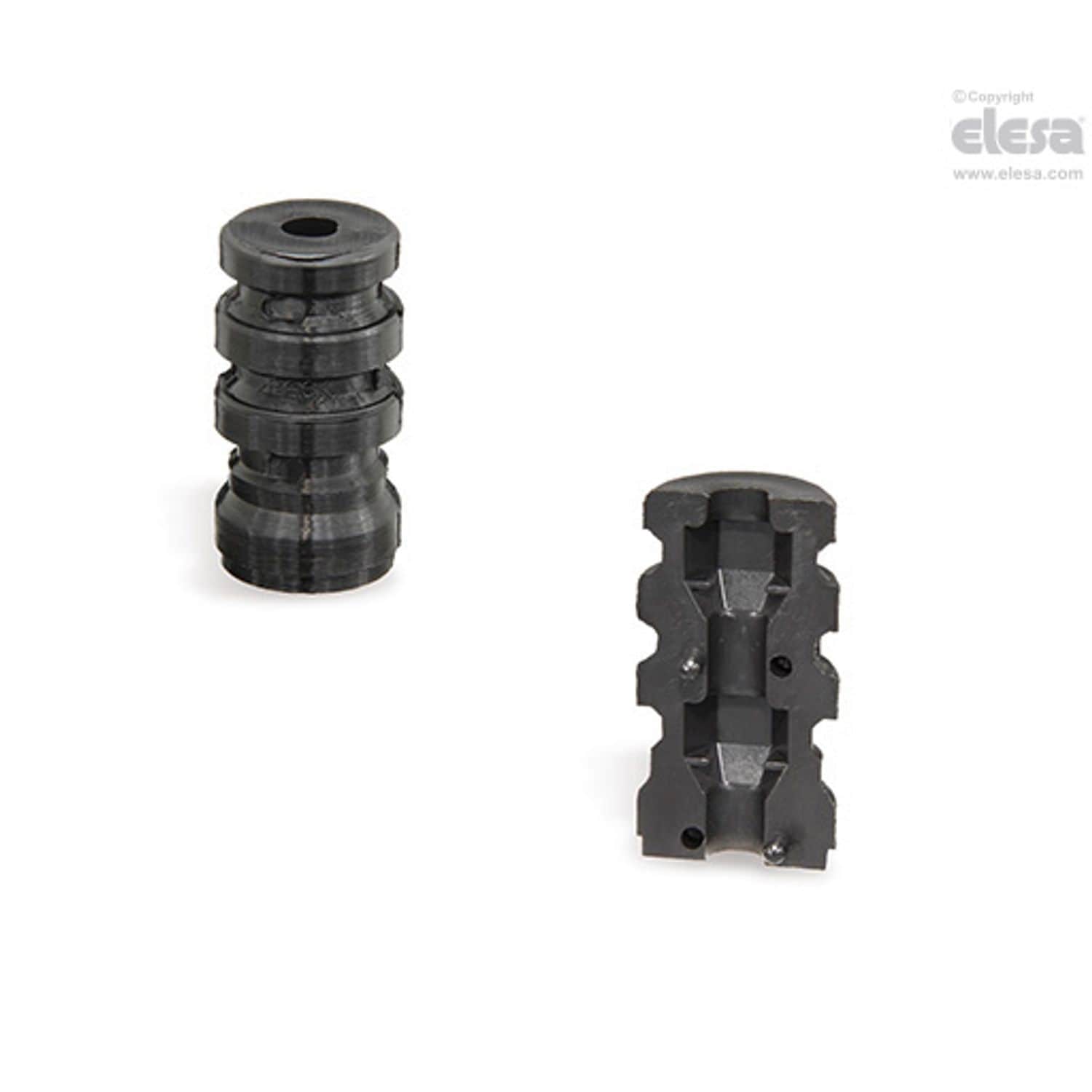 ELESA Round tube expander connector-RTE.30x1.5-M8