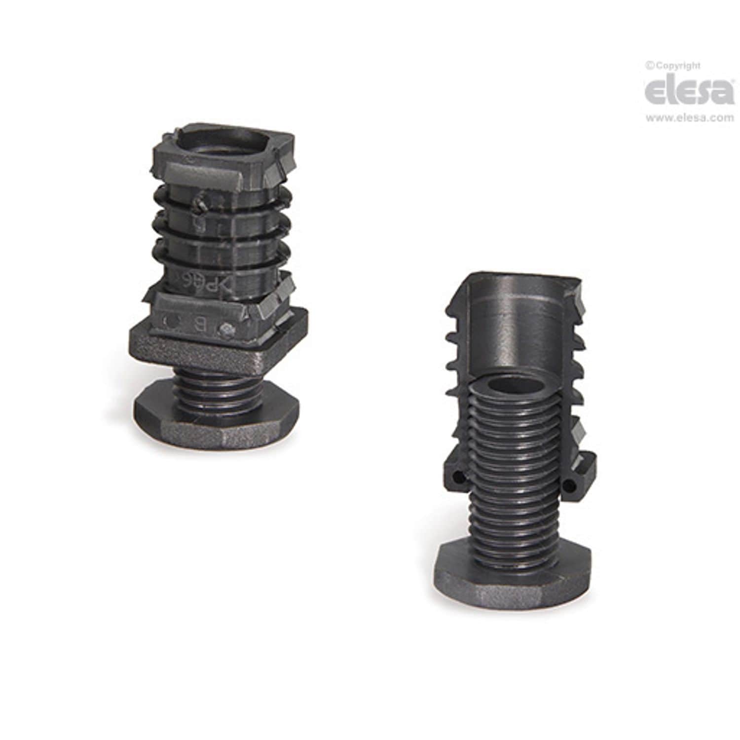 ELESA End-cap-NDA.Q-20-M12x30