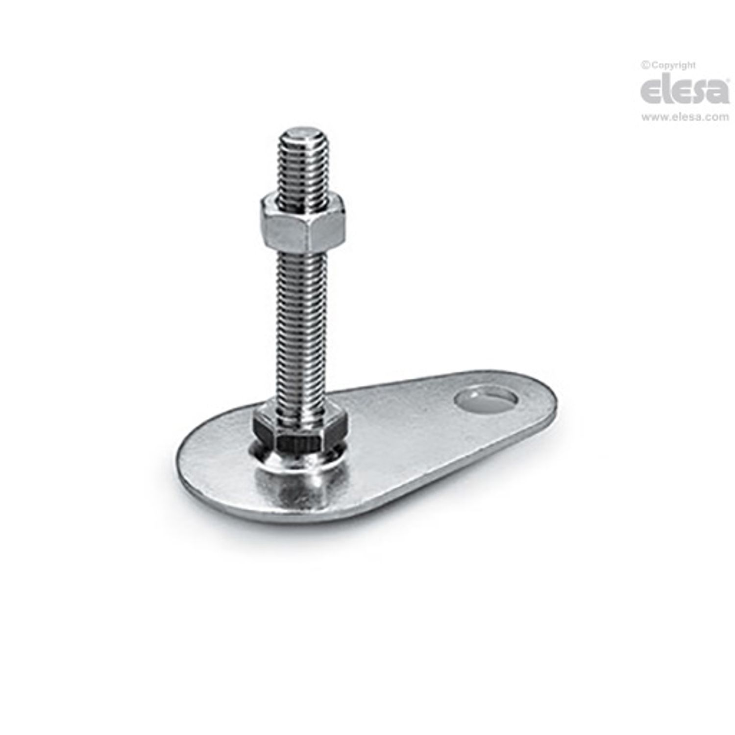 ELESA Levelling feet-LMP.F-60-A4-M16x200