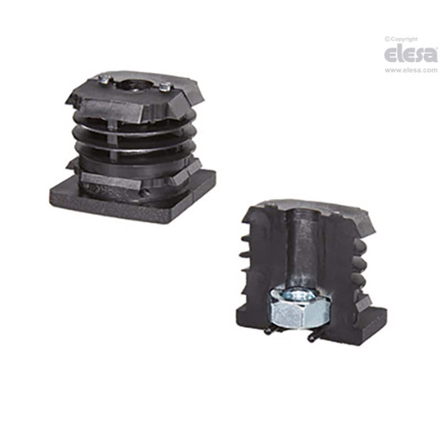 ELESA End-cap-NDL.Q-50x2-M10