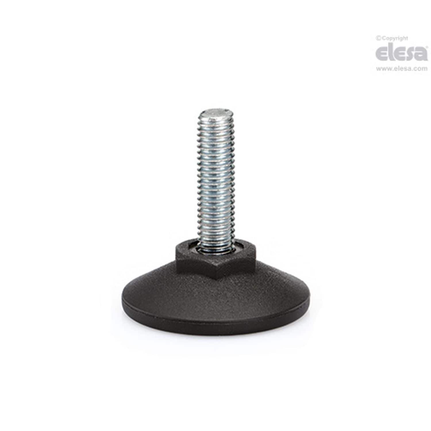 ELESA Levelling feet-LX.25-SW13-M6x62