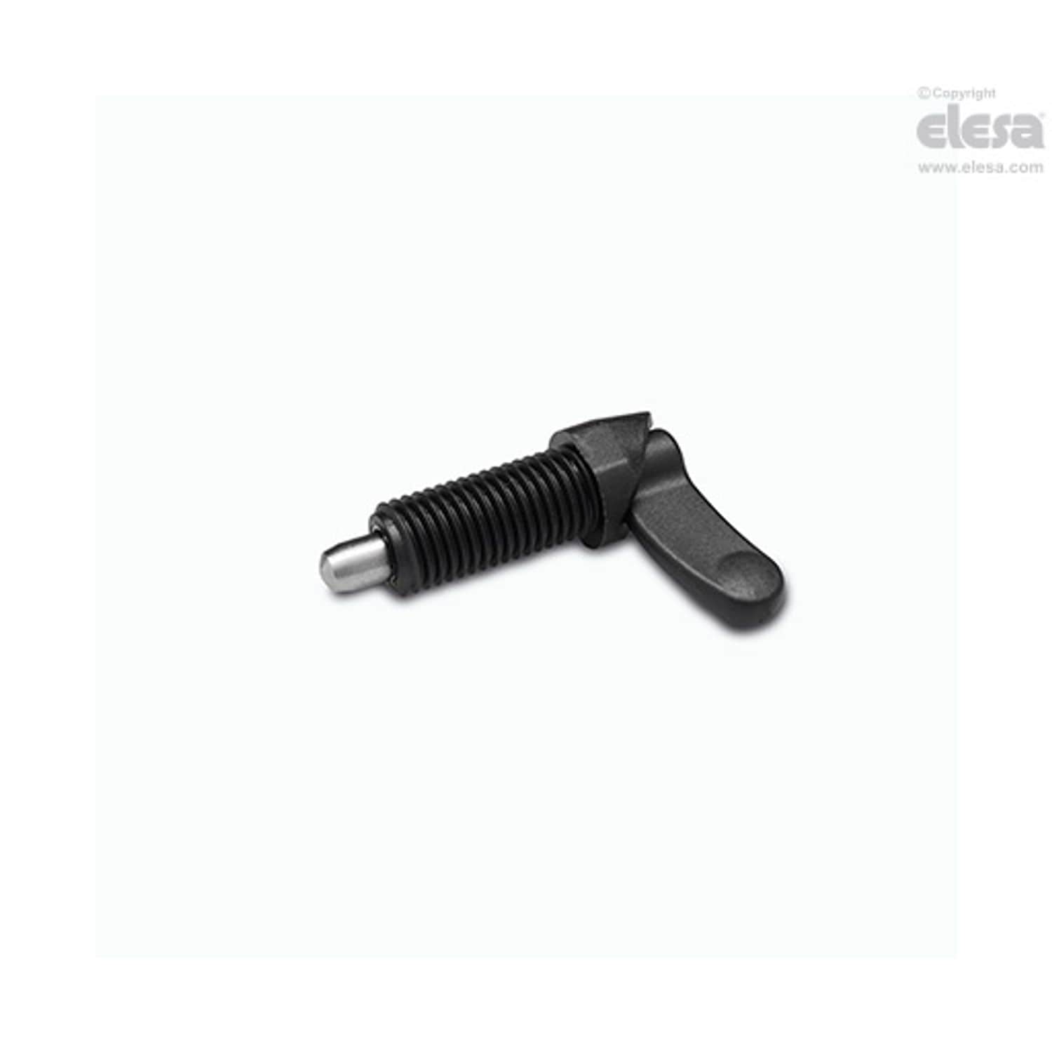 ELESA Locking indexing plunger-PMT.200-SST-4-M10x1-A