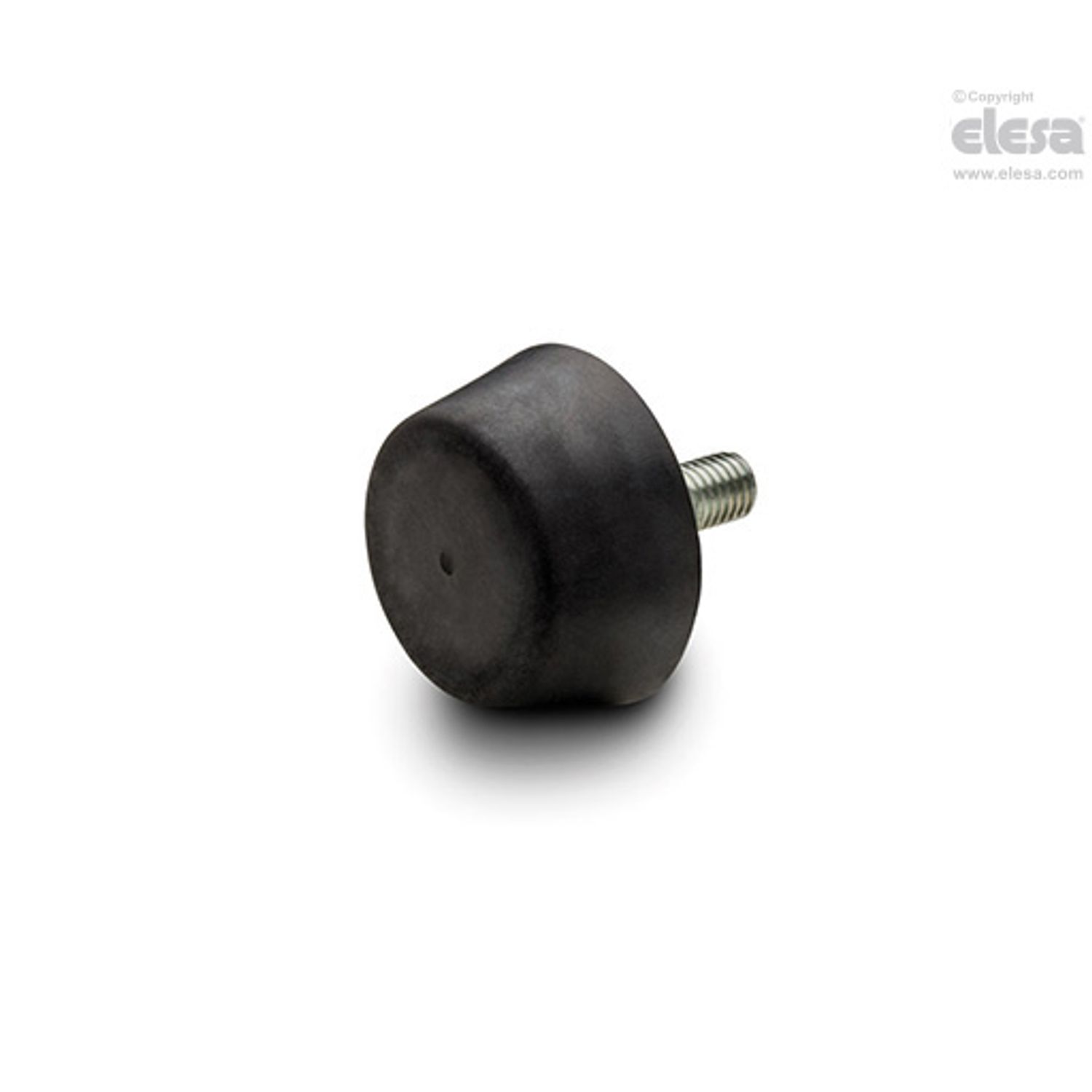 ELESA Rubber buffer-DVB.6-32-22-M8-10-55