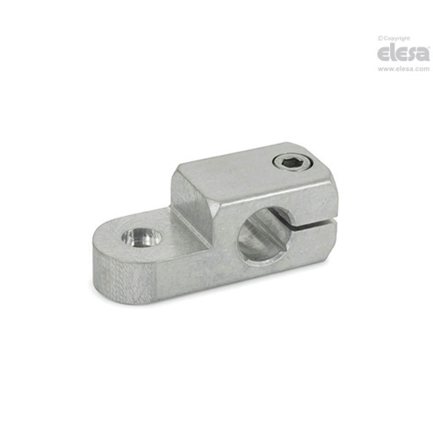ELESA Twistable Two-way Connecting Clamp-MSM-R-10-20-P-ANB