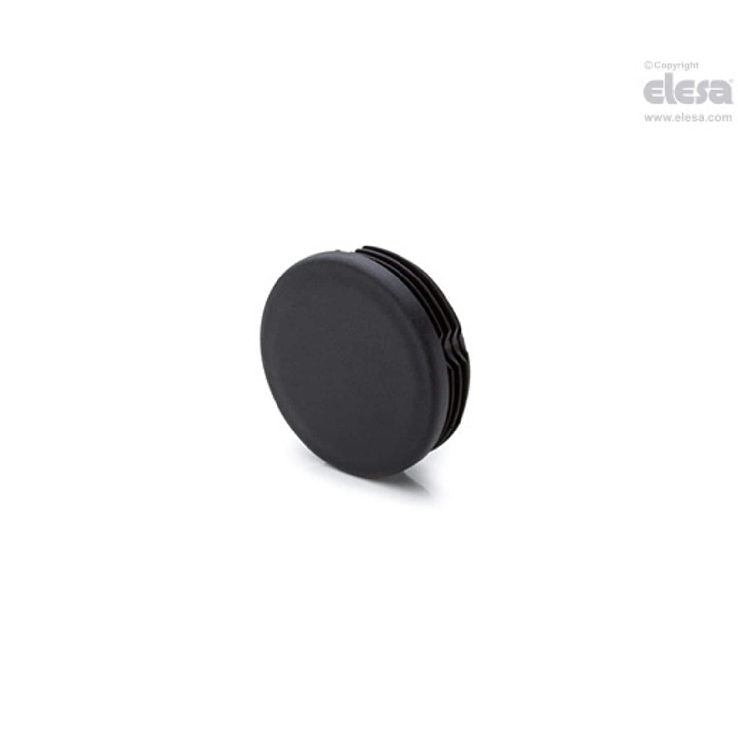 ELESA Tube plug-NIL.T-34-C9 Black- you get 5