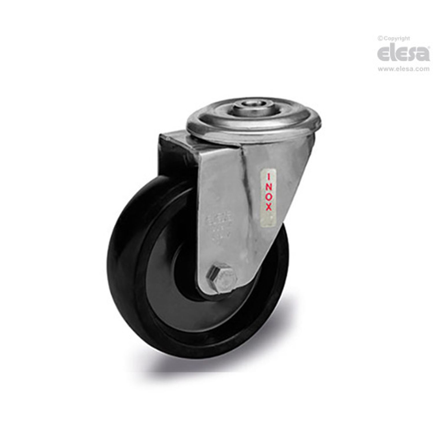 ELESA Castor RE.F7-100-FBL-SST-N-HT