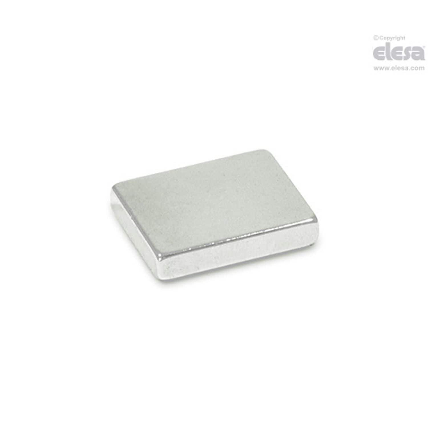 ELESA Unshieded Flat Magnet-RMX-US-ND-7.5-4-1.5