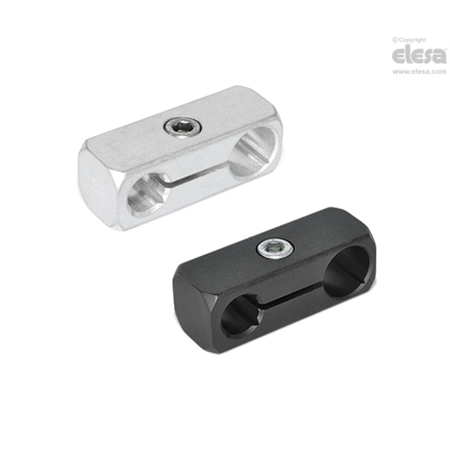 ELESA Connecting Clamp-MSM-PH-15-12-MT