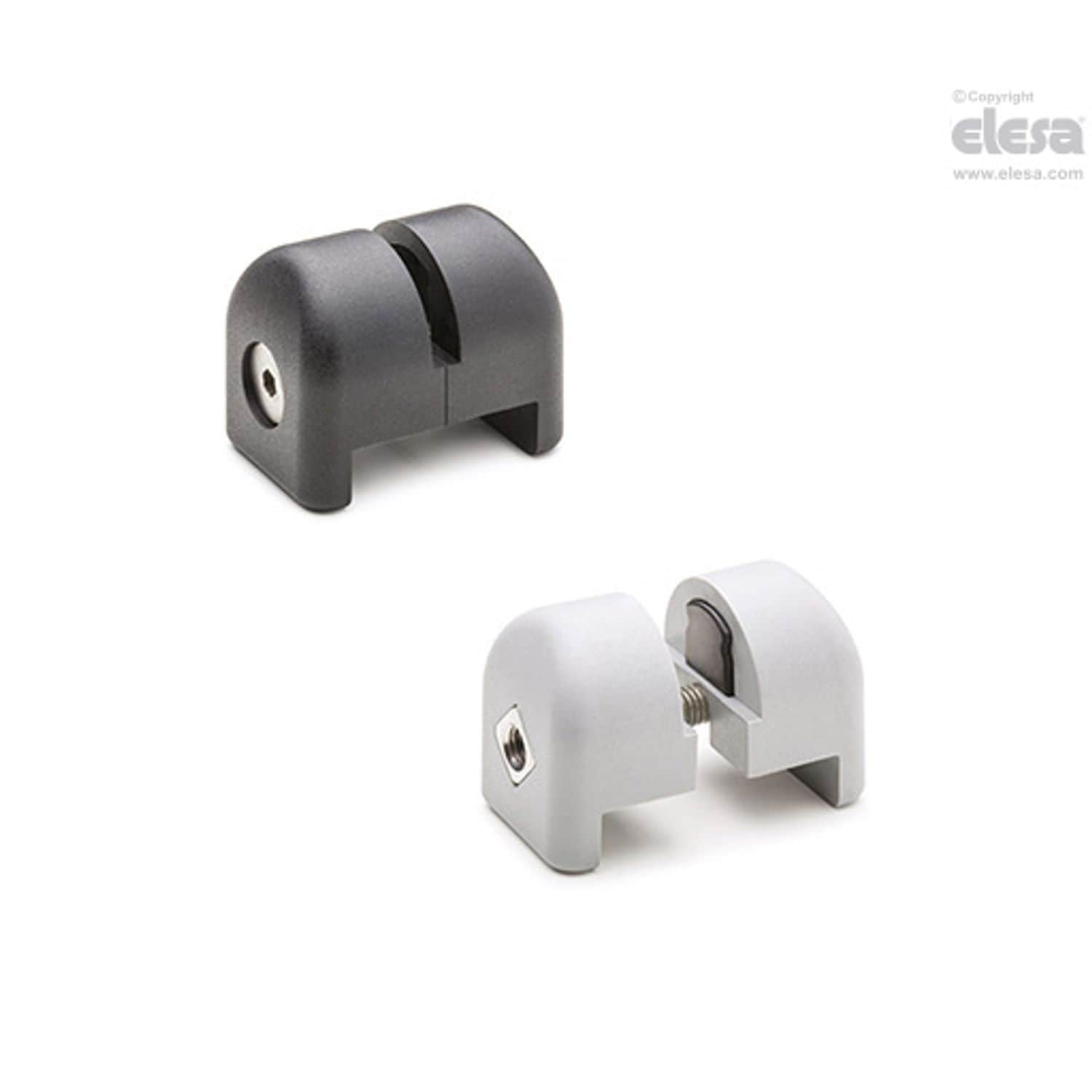 ELESA PPR Support clamp for panels and electro-welded mesh mounting of the panel