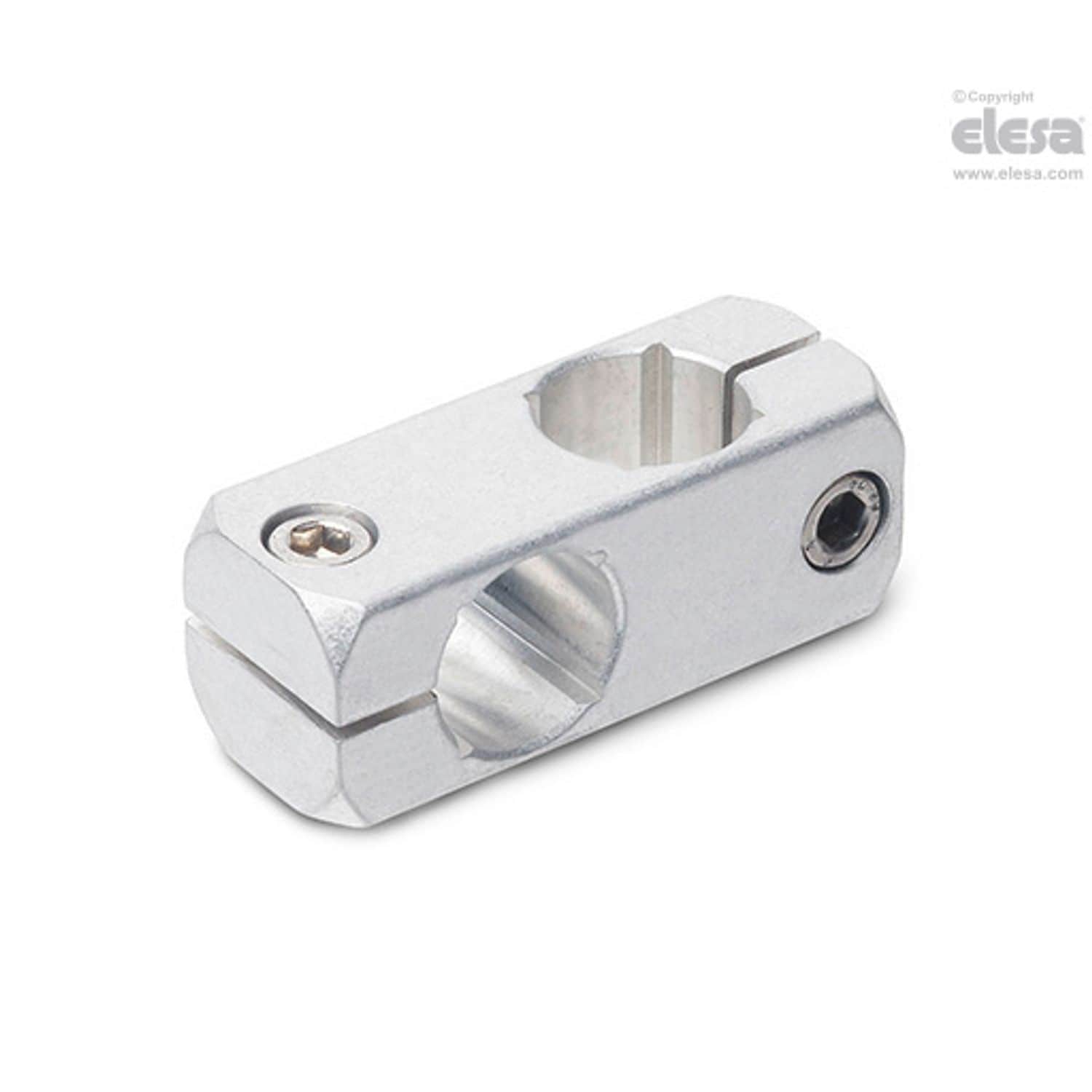 ELESA Two-way Connecting Clamp-MSM-C-15-15-MT
