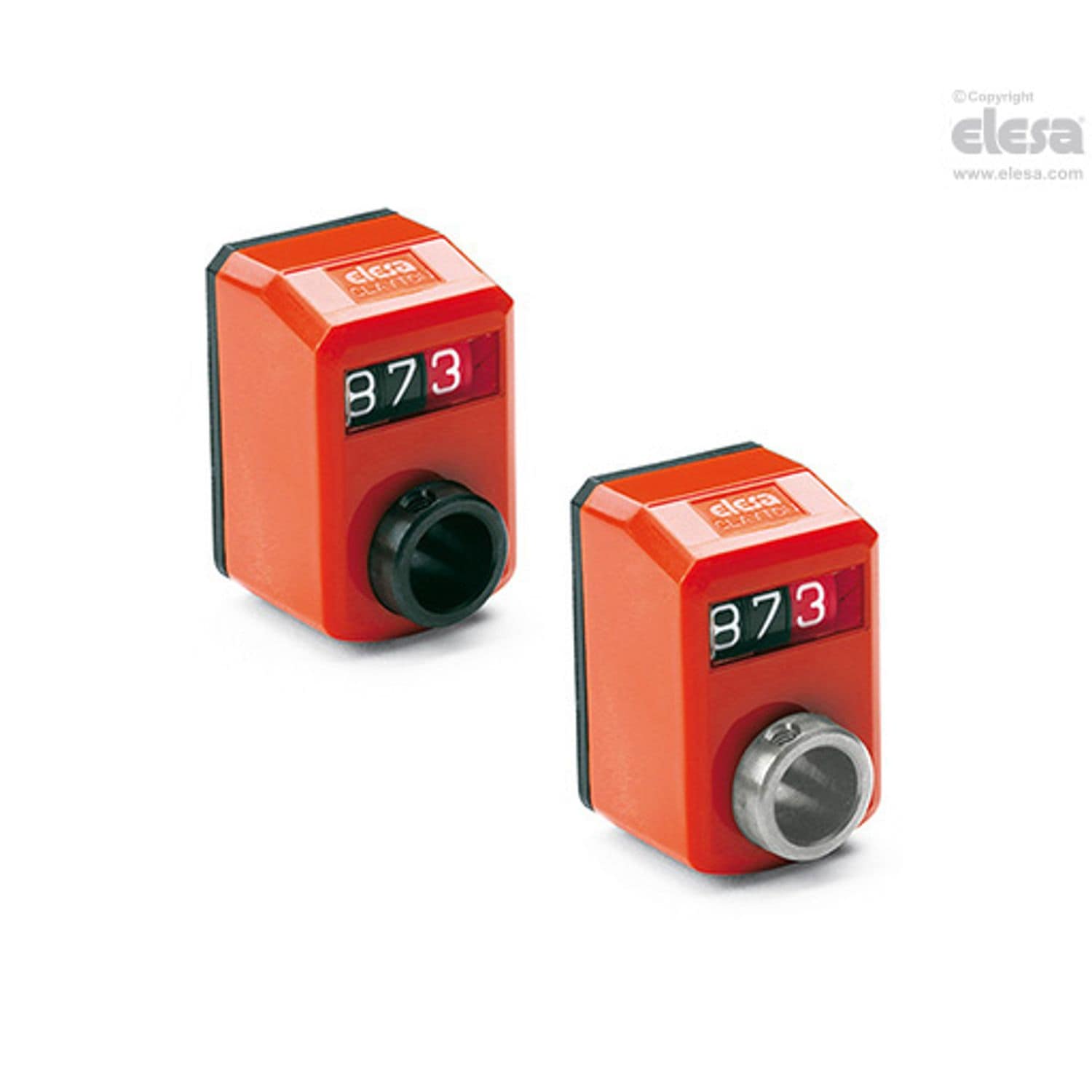 ELESA DD50 Mechanical position Indicators direct drive 3-digit counter technopol
