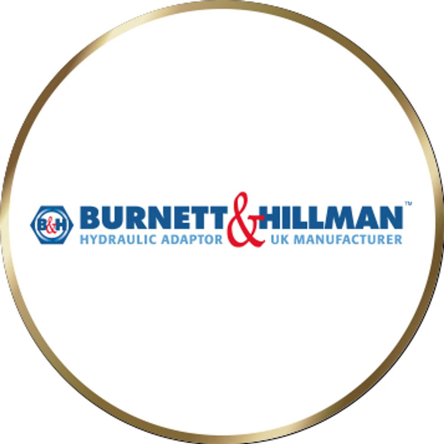 BURNETT & HILLMAN 1 7/16 Orfs Bulkhead Lock Nut