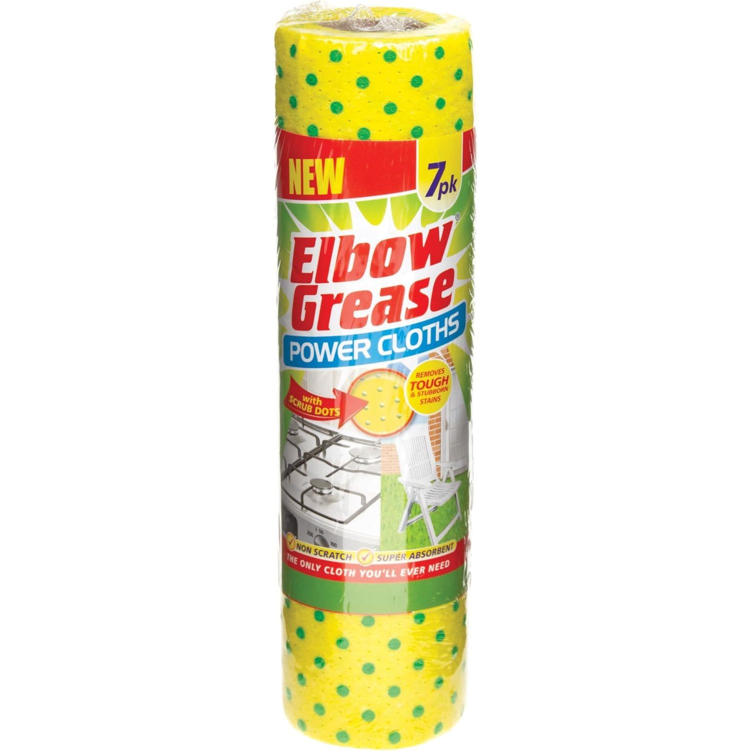 Elbow Grease Power Cloths Pack of 1 - NWT5346
