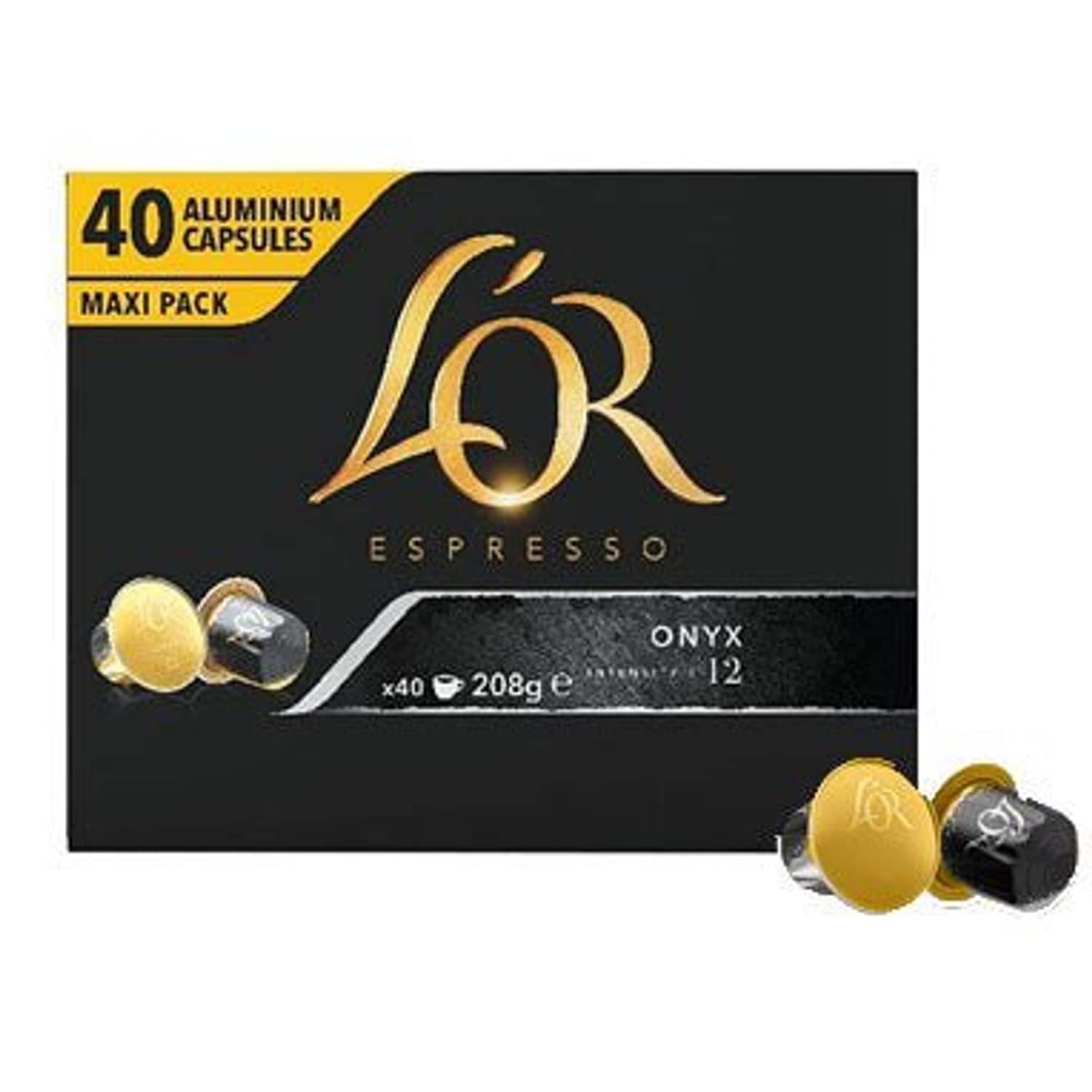 L'Or Onyx 40's (Nespresso Compatible Pods)