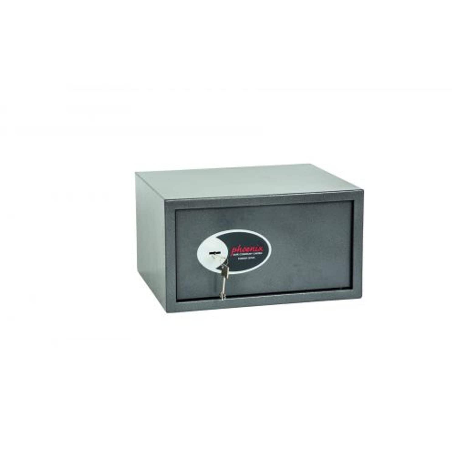 Phoenix Phoenix Home and Office Size 3 Security Safe Key Lock Graphite Grey SS08
