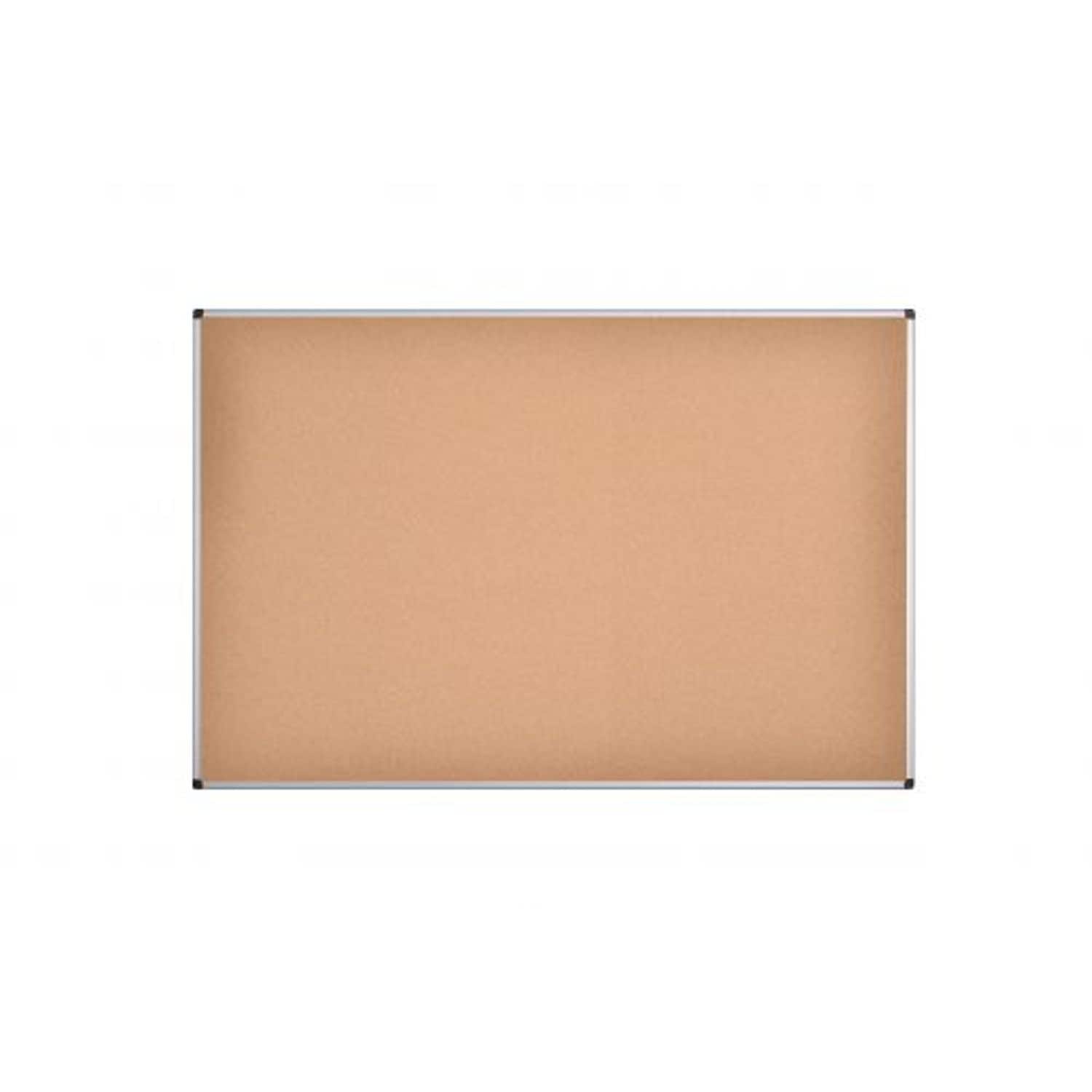 Bi-Office Maya Cork Noticeboard Aluminium Frame 1800x1200mm