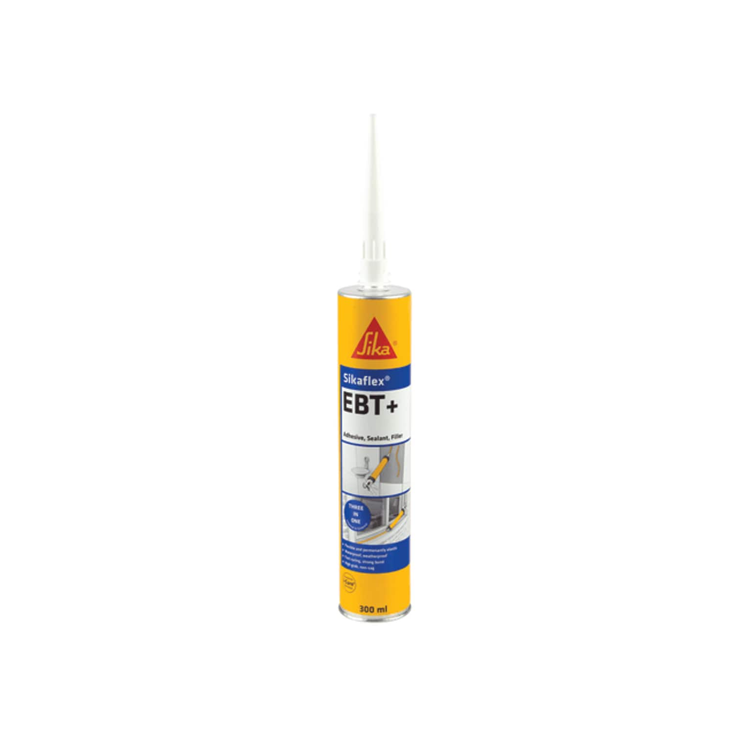 Everbuild Sikaflex Ebt+ White 300ml
