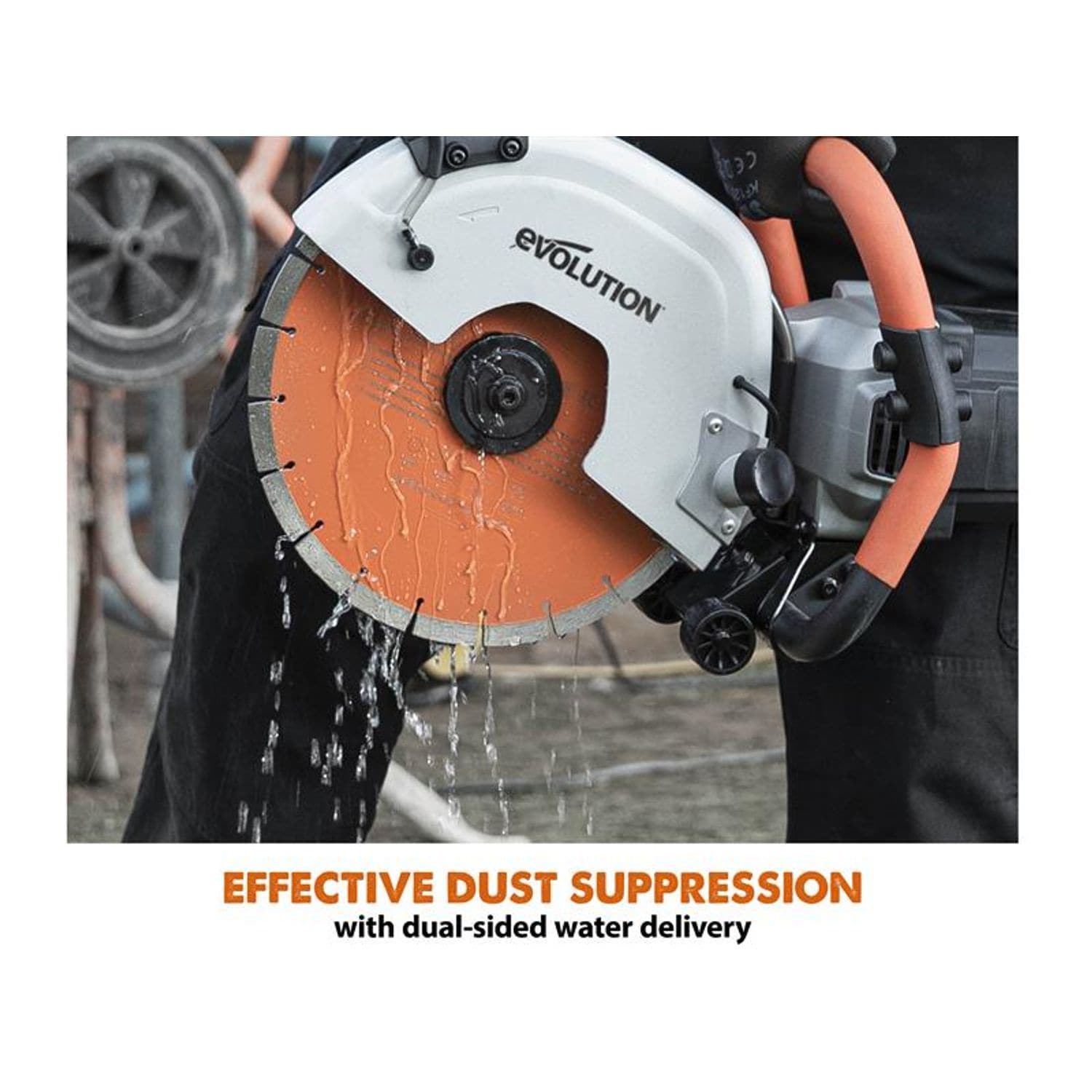 Evolution Power Tools R300DCT+ 300mm Disc Cutter Kit 1600W 110V EVLR300DCTPL