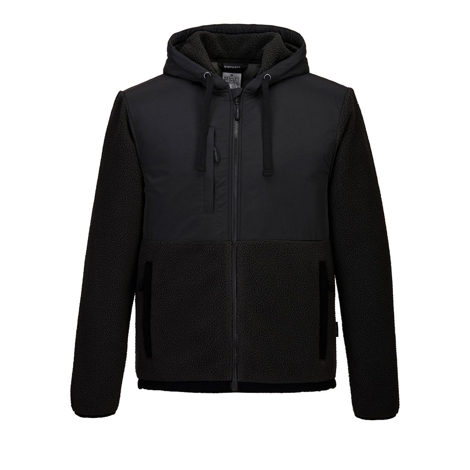 Portwest KX3 Borg Fleece, Black, Small, Regular