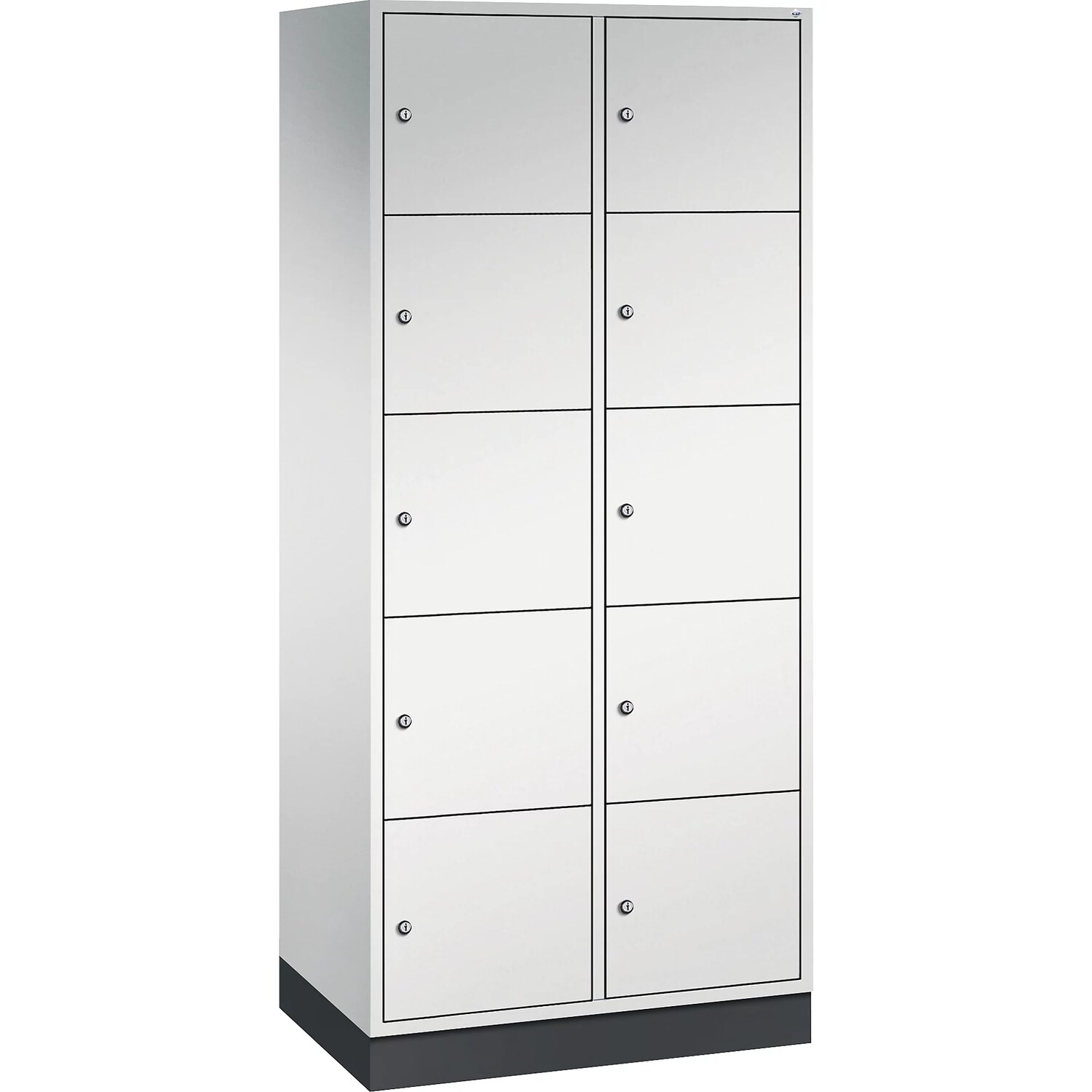 C&P INTRO Steel Compartment Locker - Height 345mm - WxD 820 X 500mm, 10 Compartm