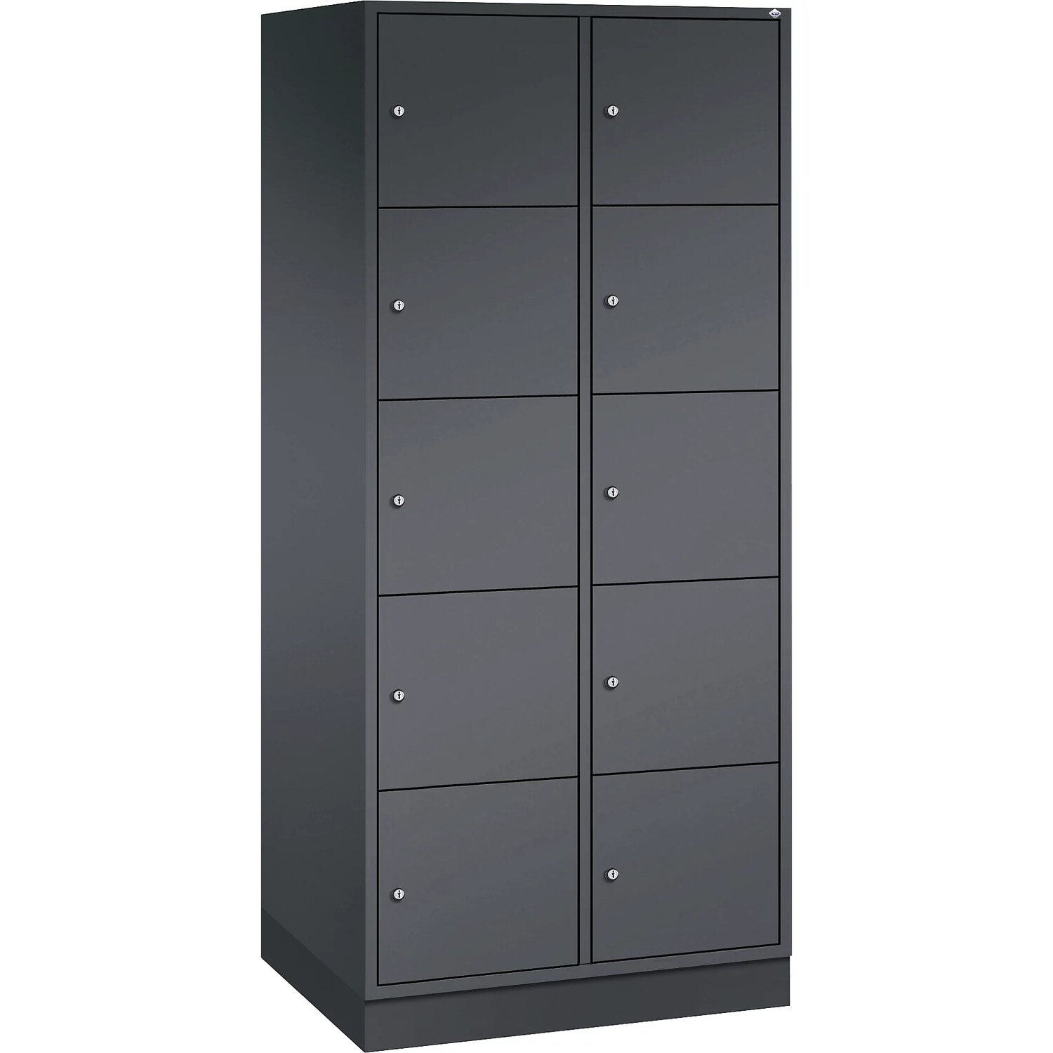 C&P INTRO Steel Compartment Locker - Height 345mm - WxD 820 X 600mm, 10 Compartm