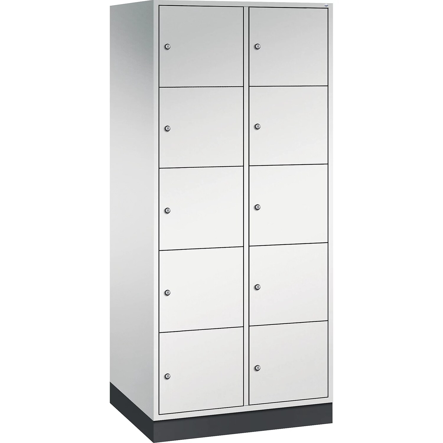 C&P INTRO Steel Compartment Locker - Height 345mm - WxD 820 X 600mm, 10 Compartm
