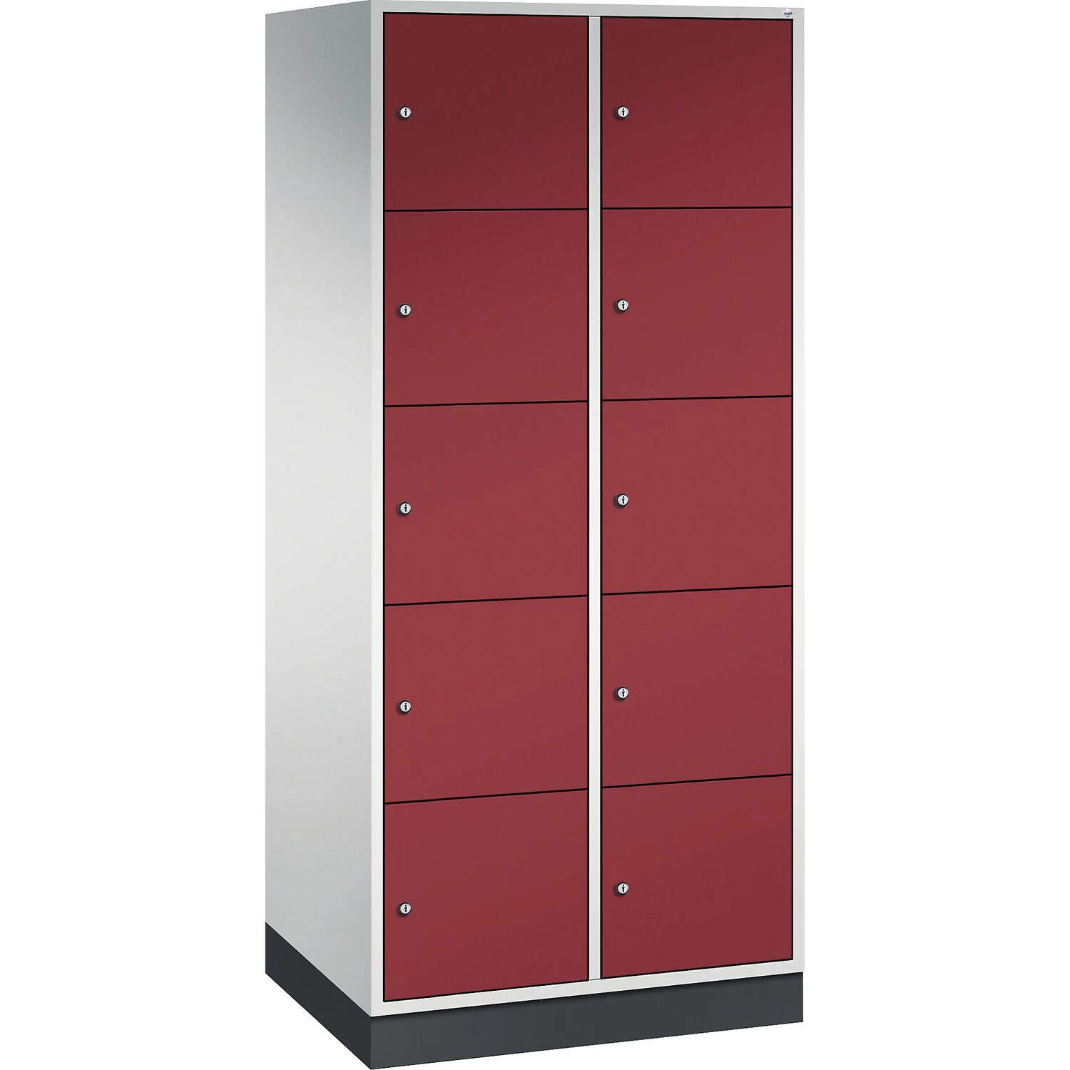 C&P INTRO Steel Compartment Locker - Height 345mm - WxD 820 X 600mm, 10 Compartm