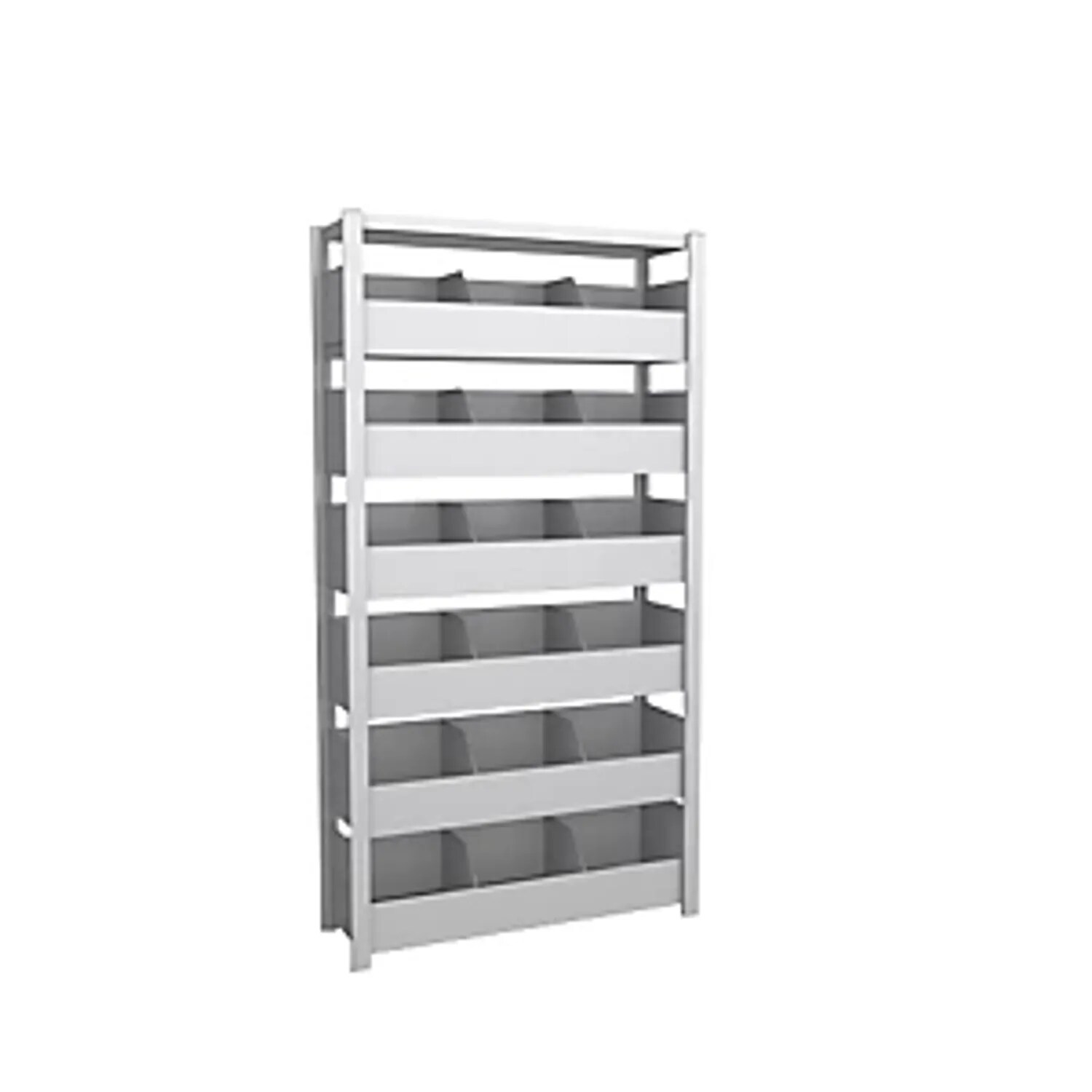 HOFE Material Shelving Unit WxD 1060 X 335mm Shelf Height 2000mm