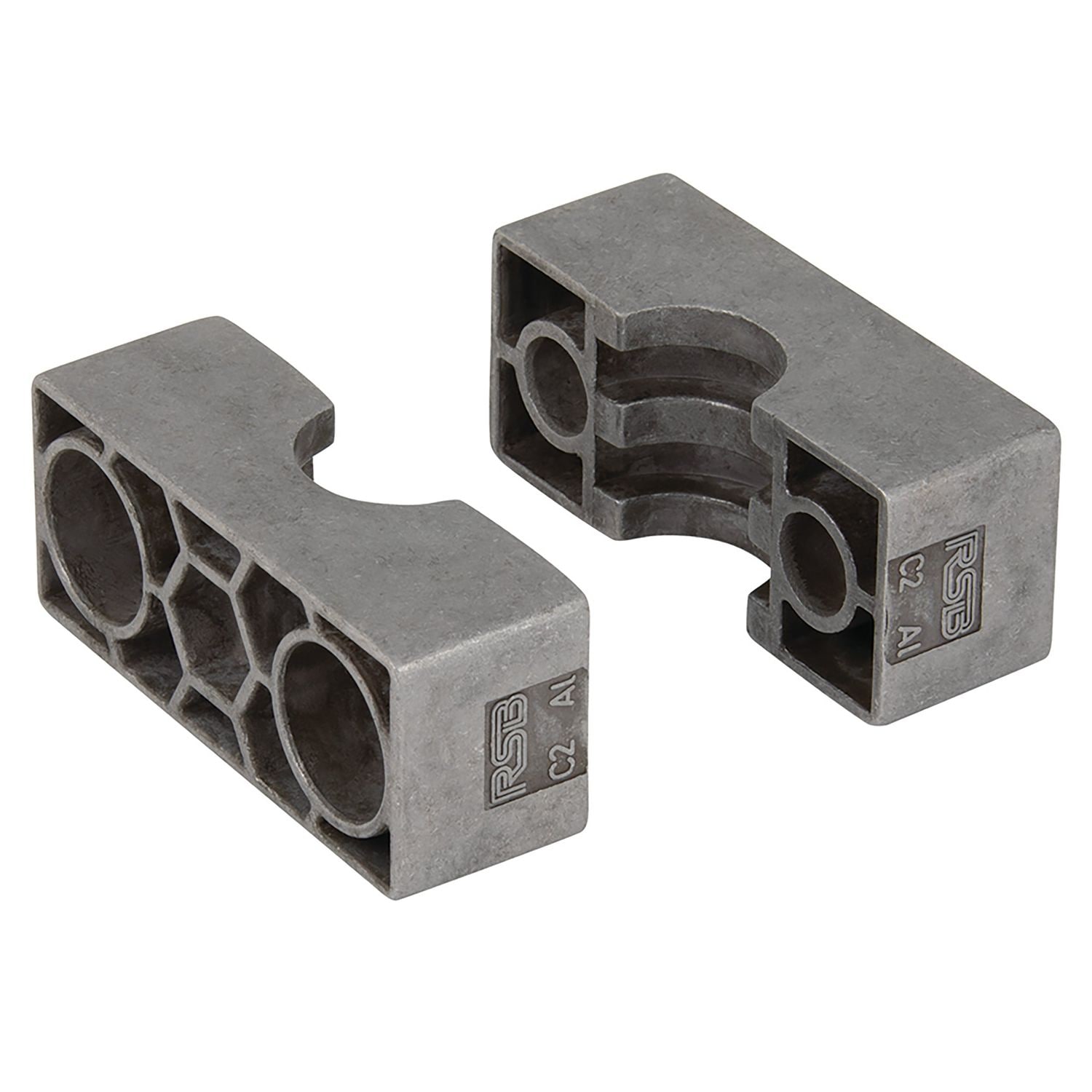 RSB 22MMOD Pair of Aluminium Heavy Duty Jaws Group 2 RCAR-222