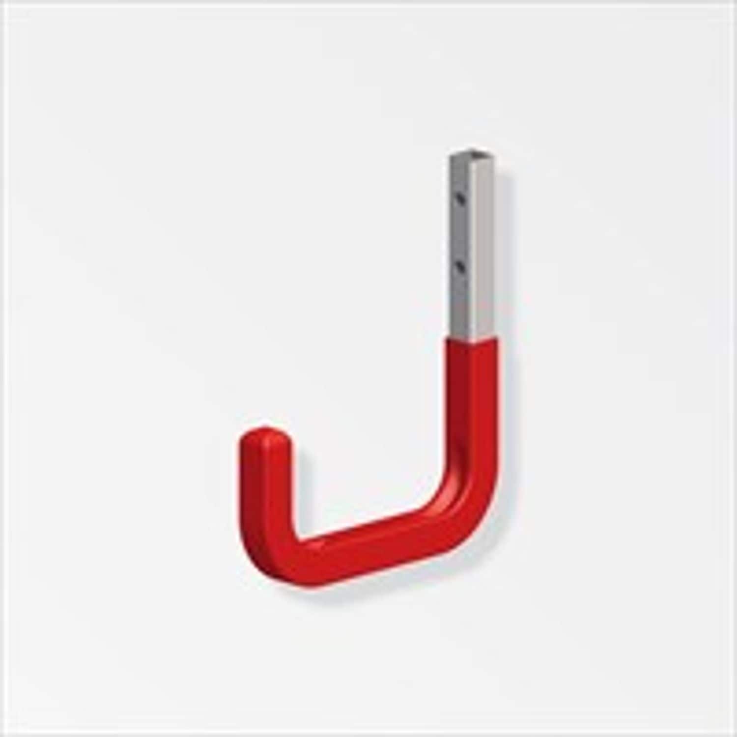 ProSolve Steel Galv Wall Hook 115 X 140mm Red- you get 5