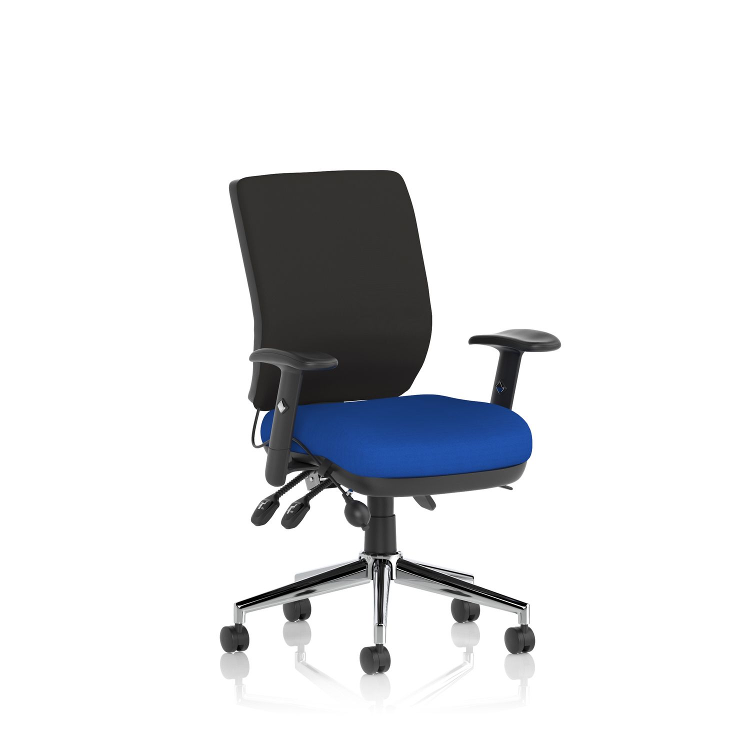 Chiro Medium Back Bespoke Colour Seat Stevia Blue